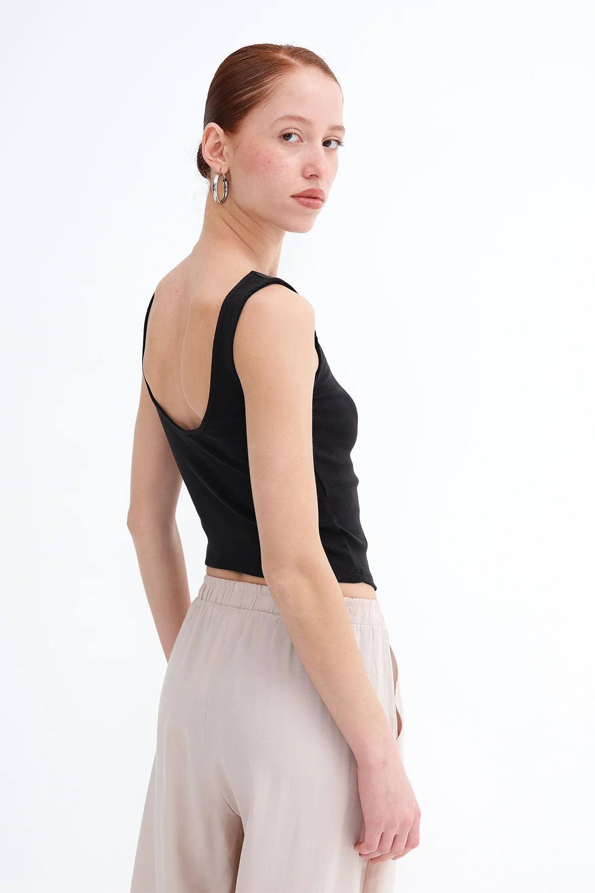 Asymmetric Cut Blouse - Image 4
