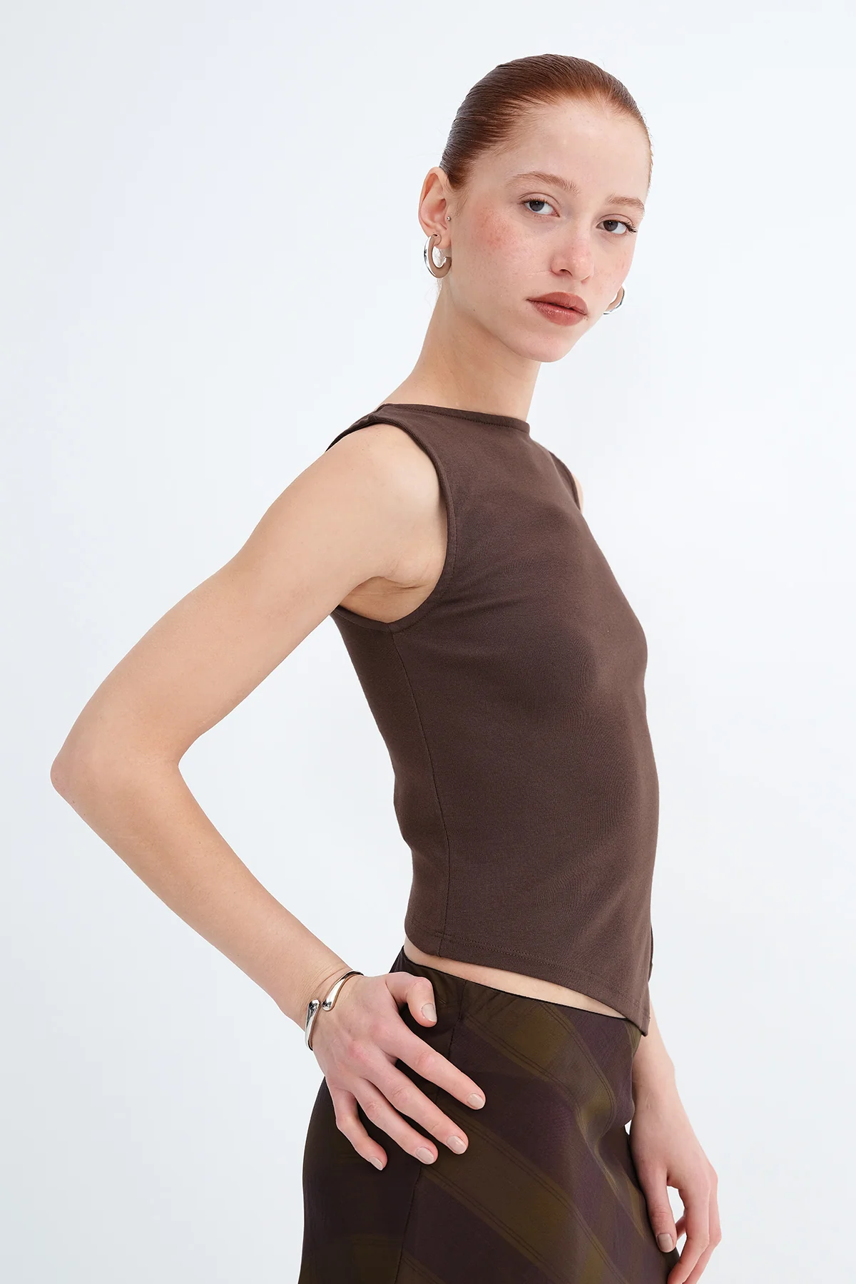 Asymmetric Cut Blouse - Image 7