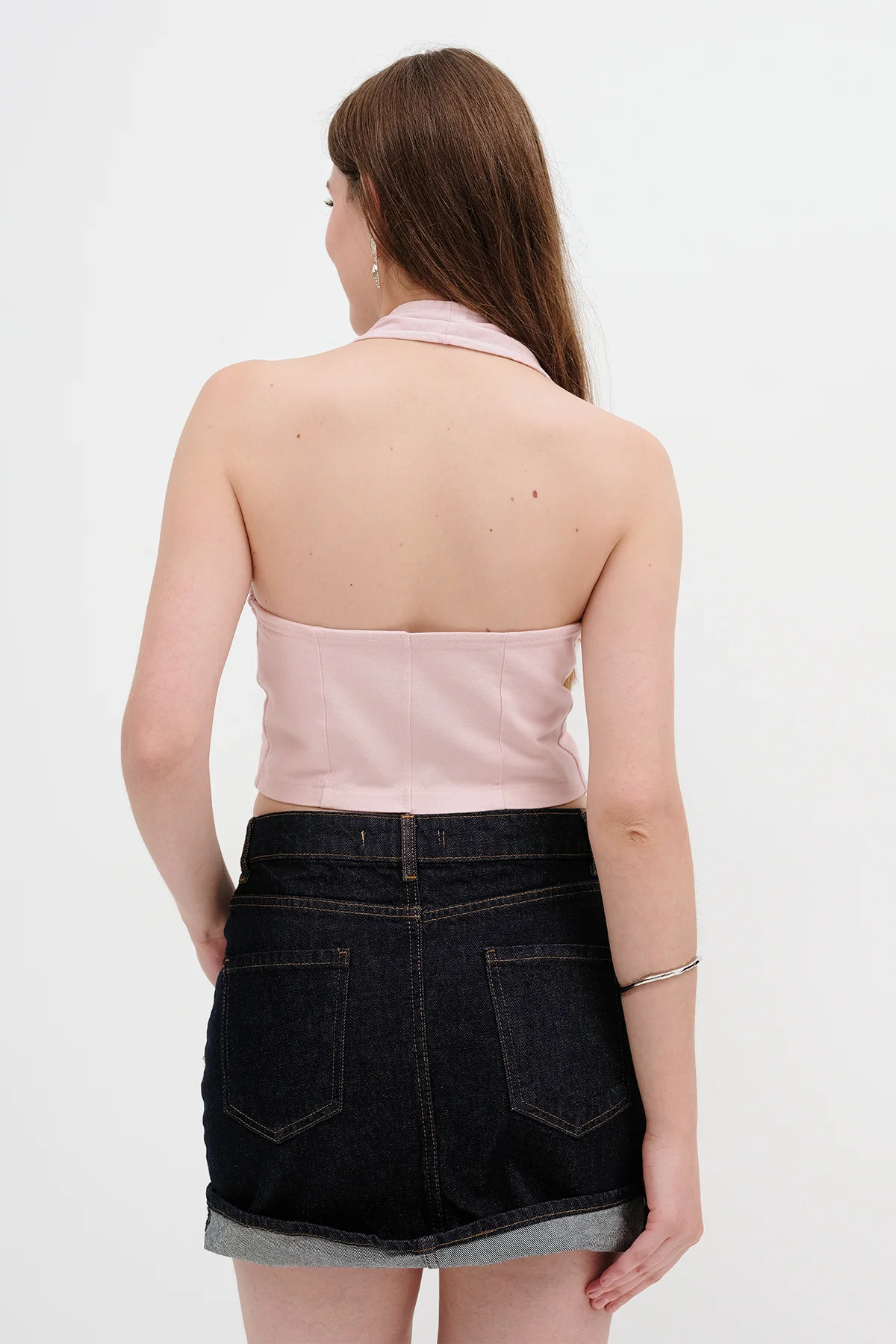 Backless Side Tie Blouse - Image 6