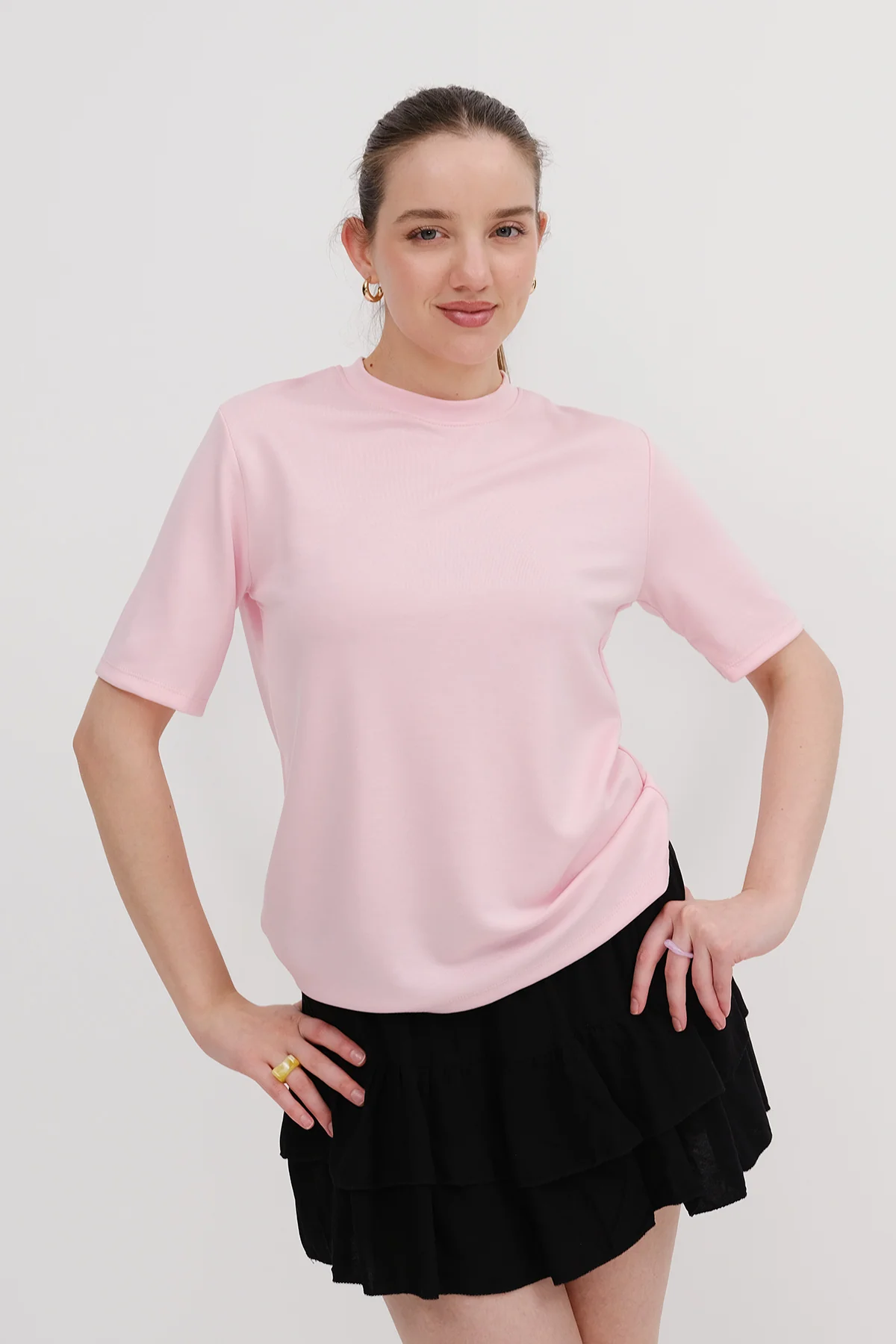 Basic Modal T-shirt - Image 11