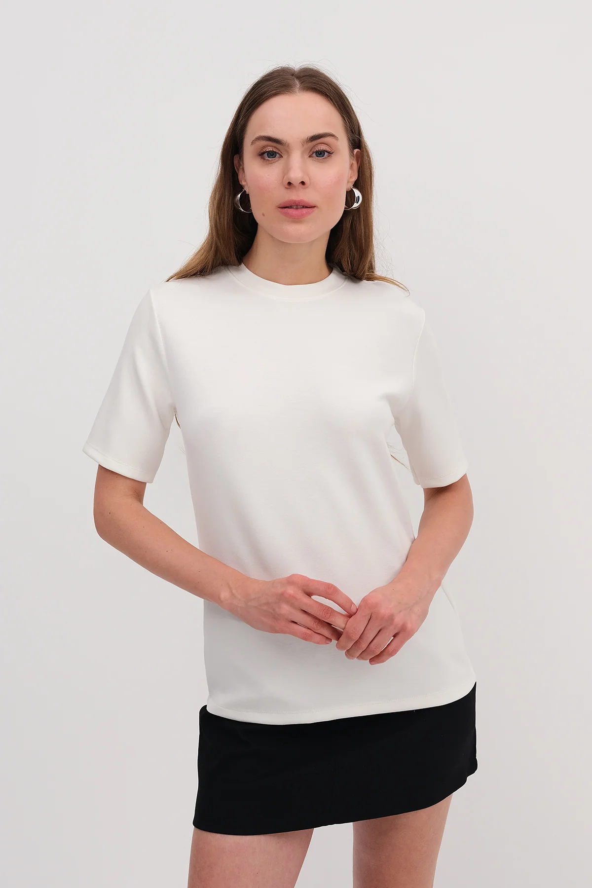 Basic Modal T-shirt - Image 17