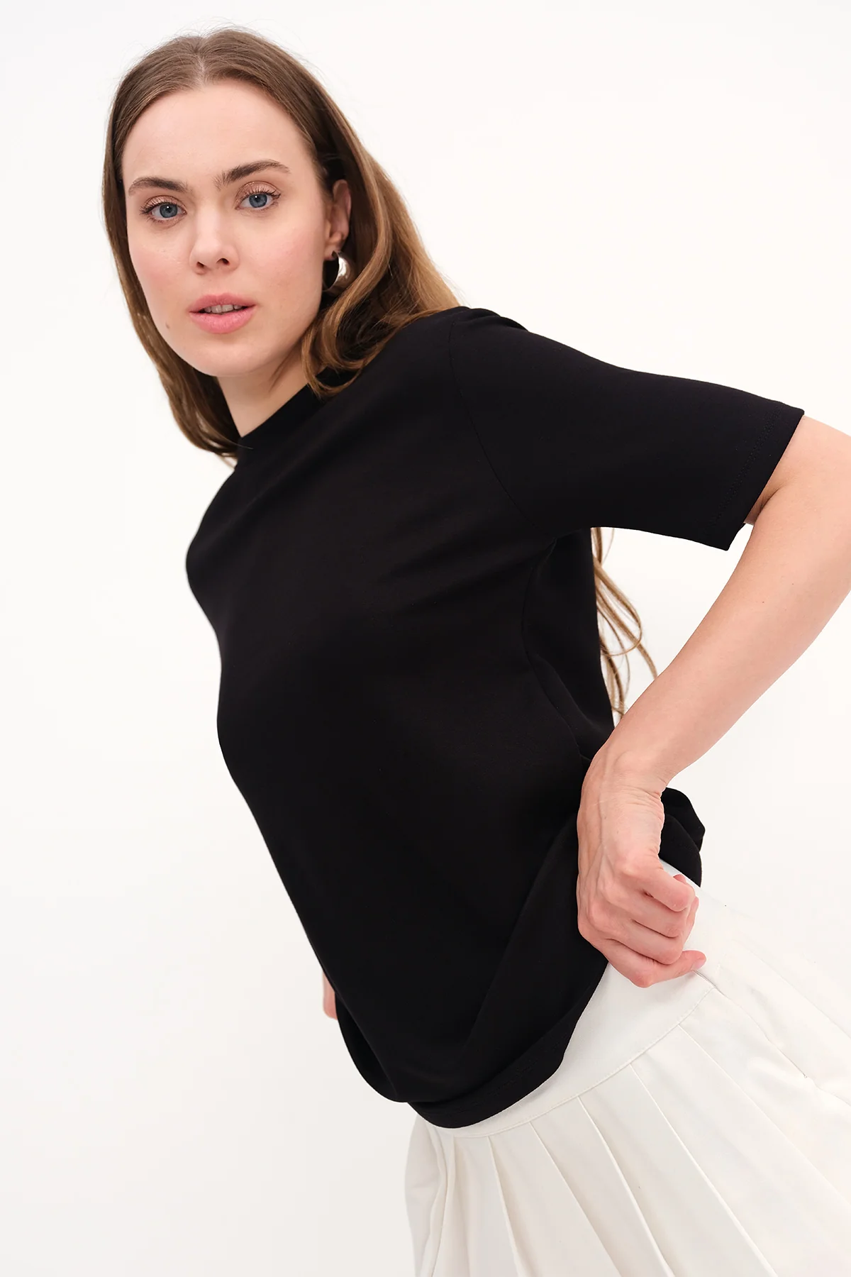 Basic Modal T-shirt - Image 34