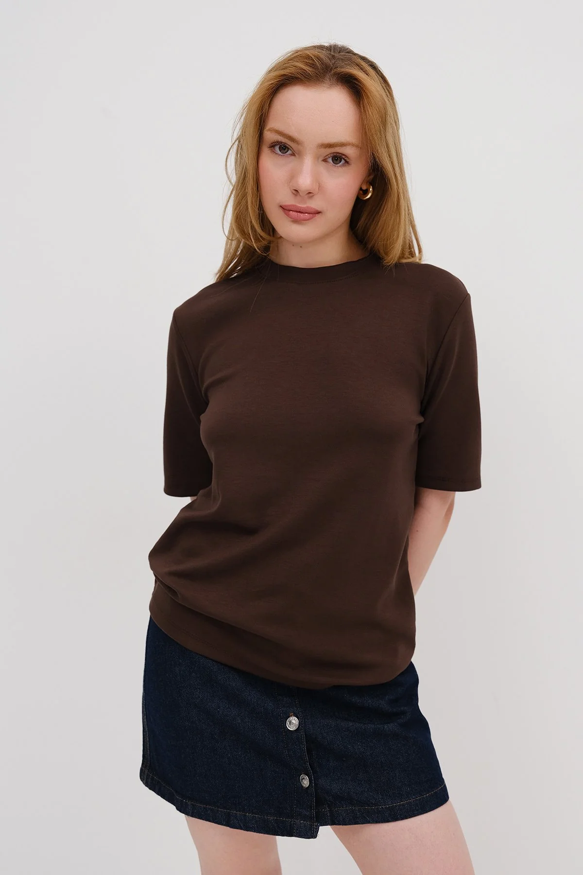 Basic Modal T-shirt - Image 37