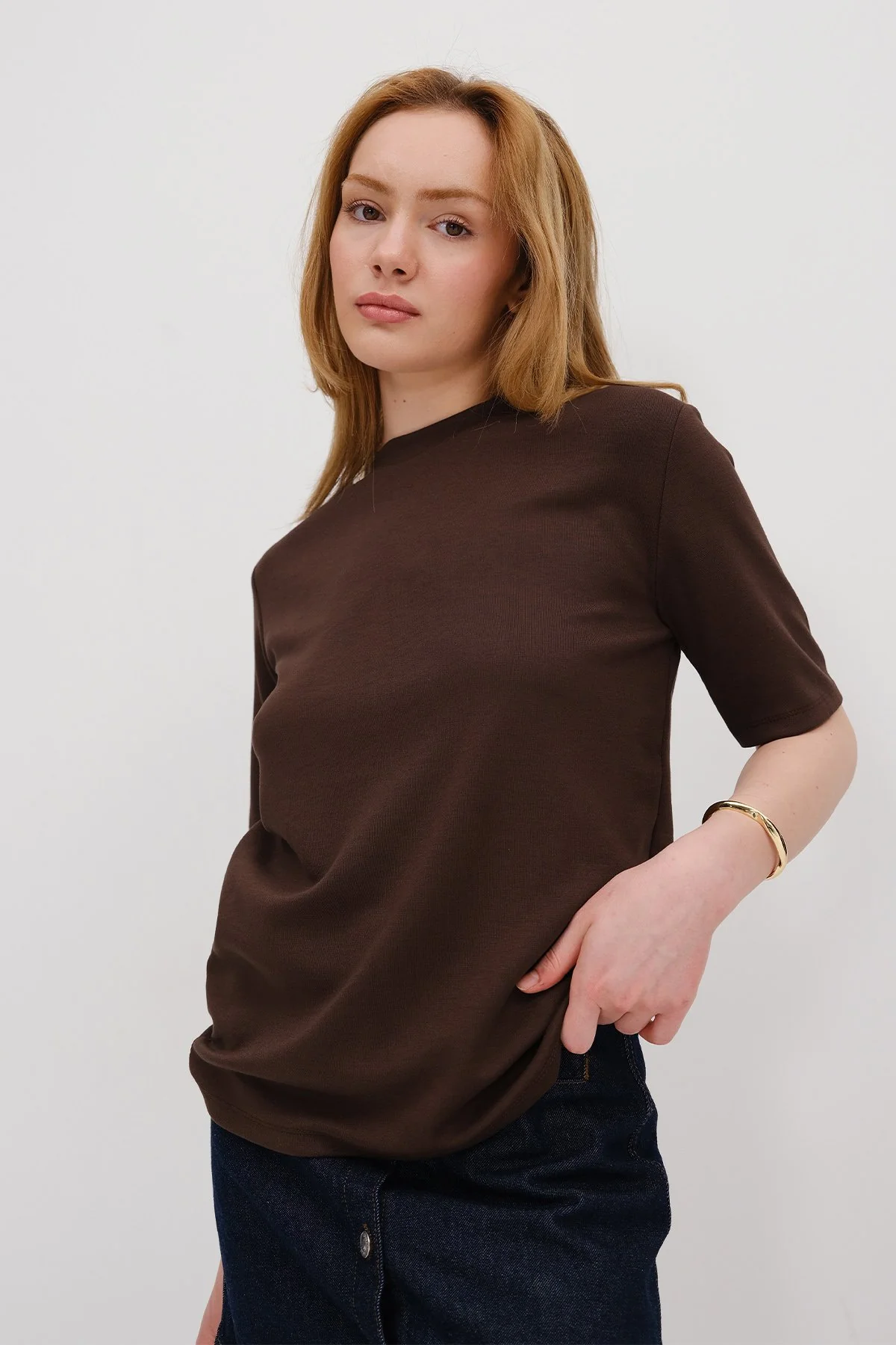 Basic Modal T-shirt - Image 38