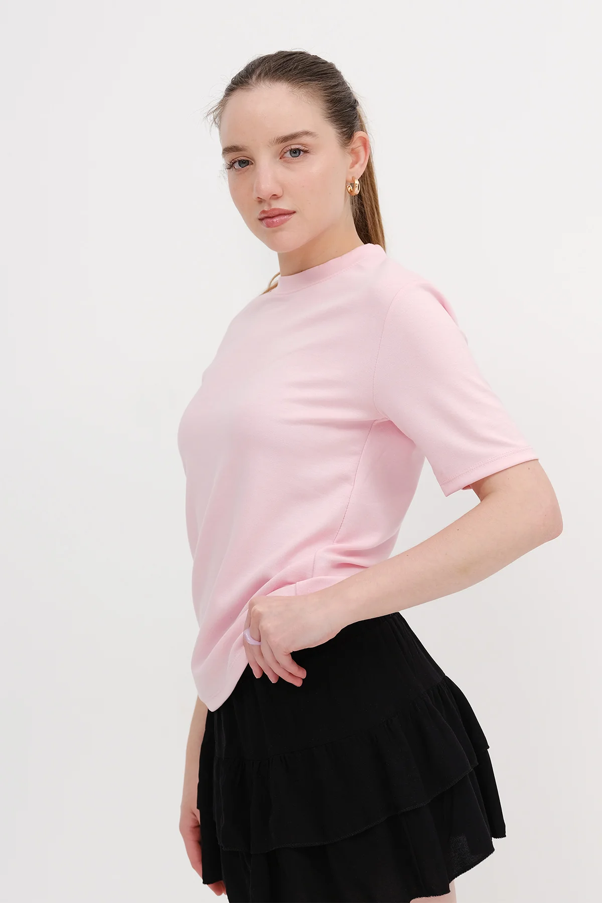 Basic Modal T-shirt - Image 8