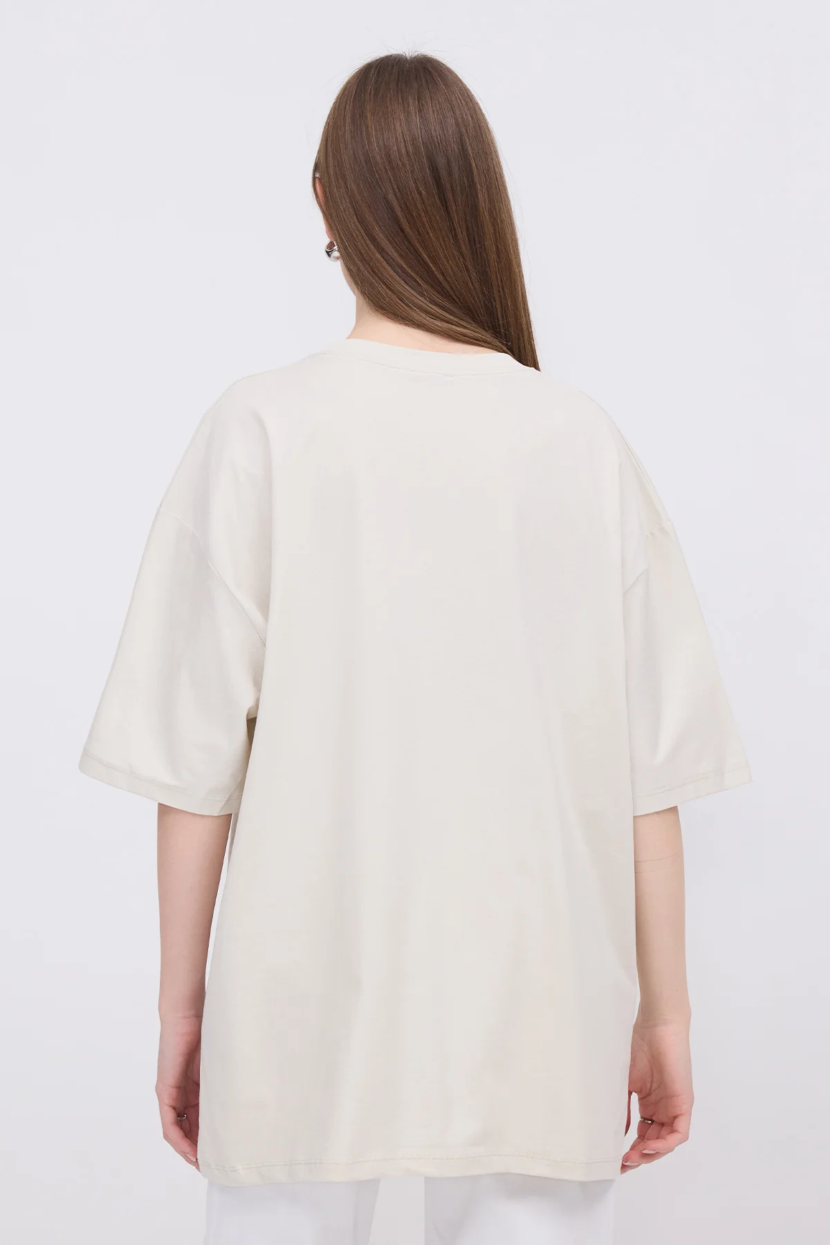 Basic T-shirt With Round Neck - Image 17