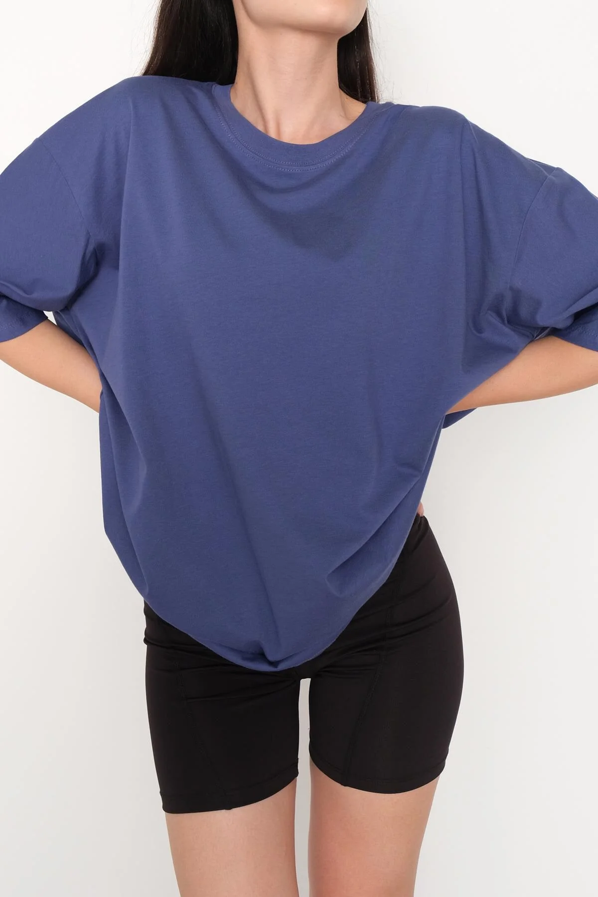 Basic T-shirt With Round Neck - Image 31