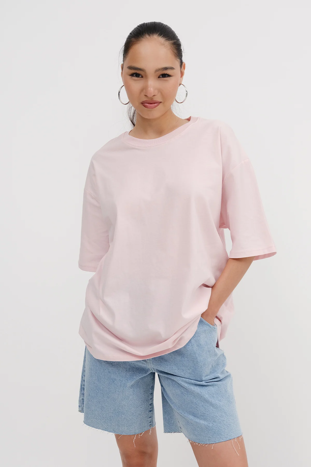 Basic T-shirt With Round Neck - Image 4