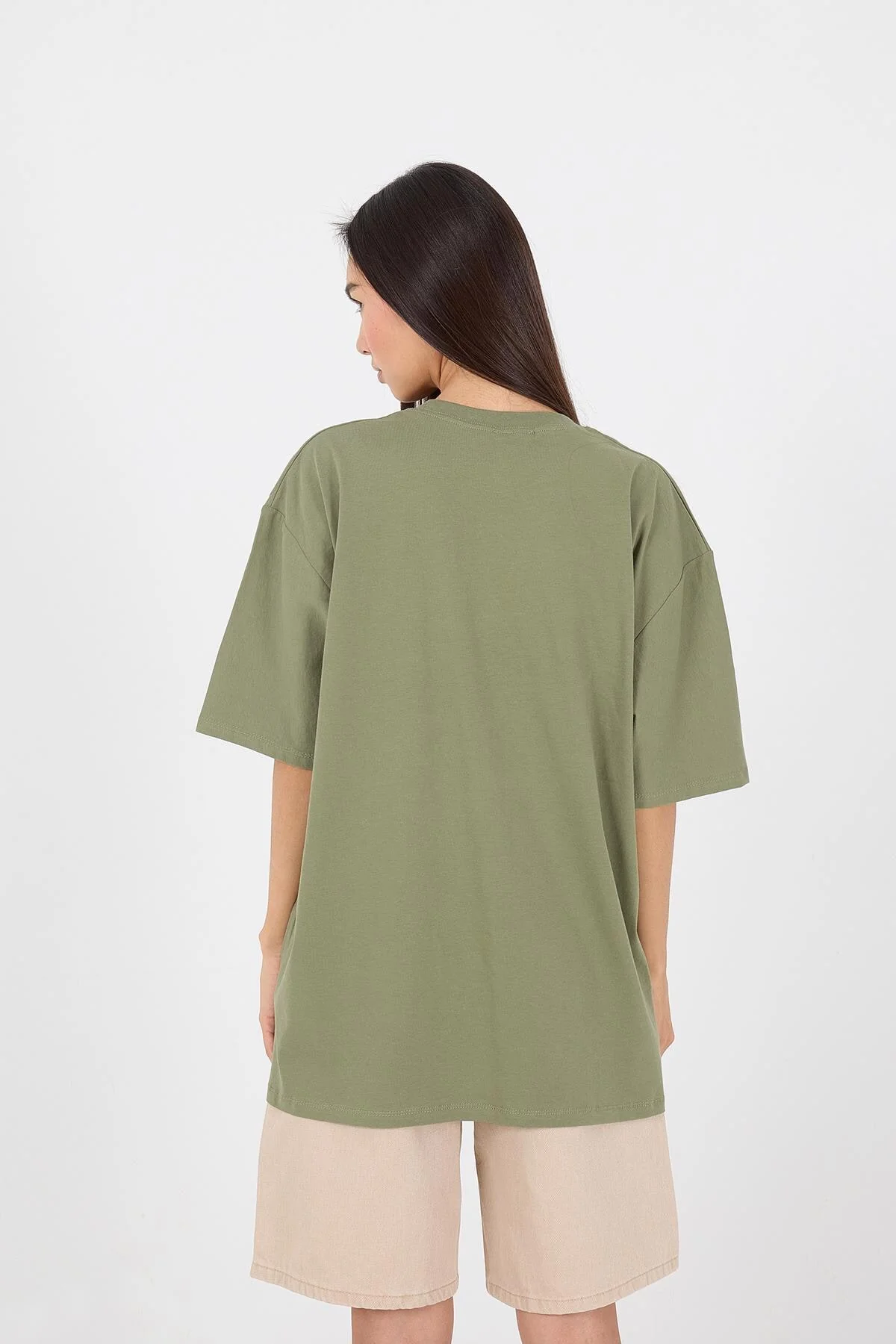 Basic T-shirt With Round Neck - Image 47