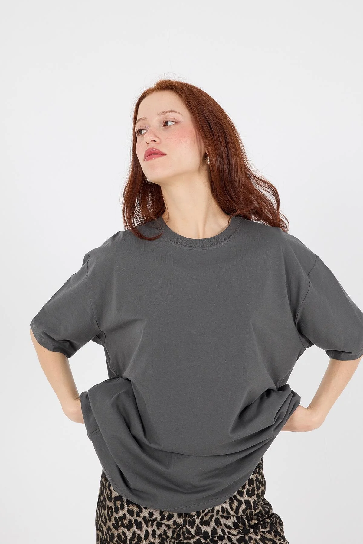 Basic T-shirt With Round Neck - Image 52