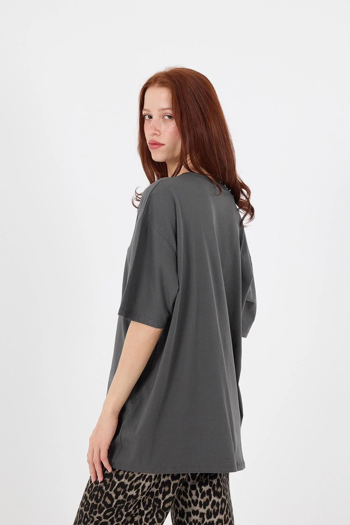 Basic T-shirt With Round Neck - Image 53