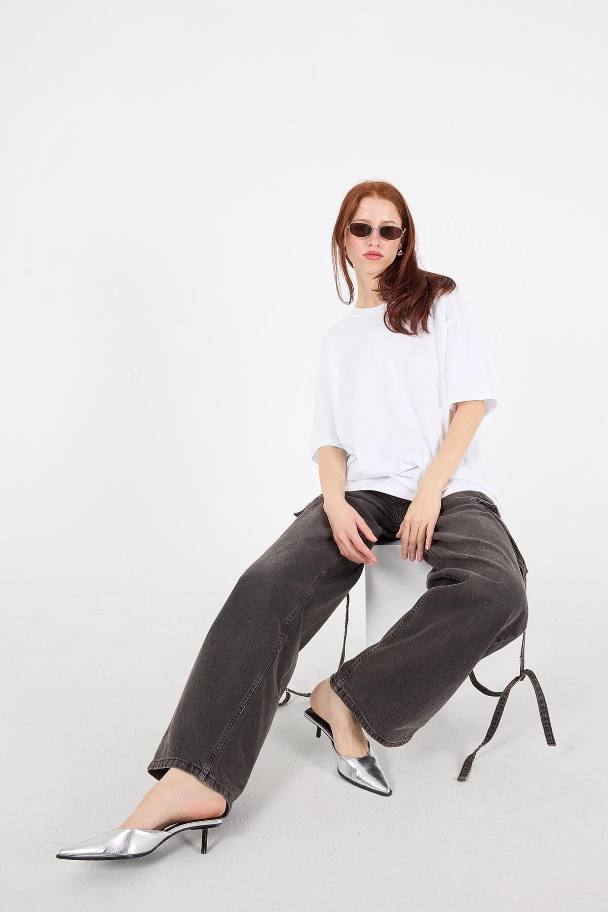 Basic T-shirt With Round Neck - Image 54