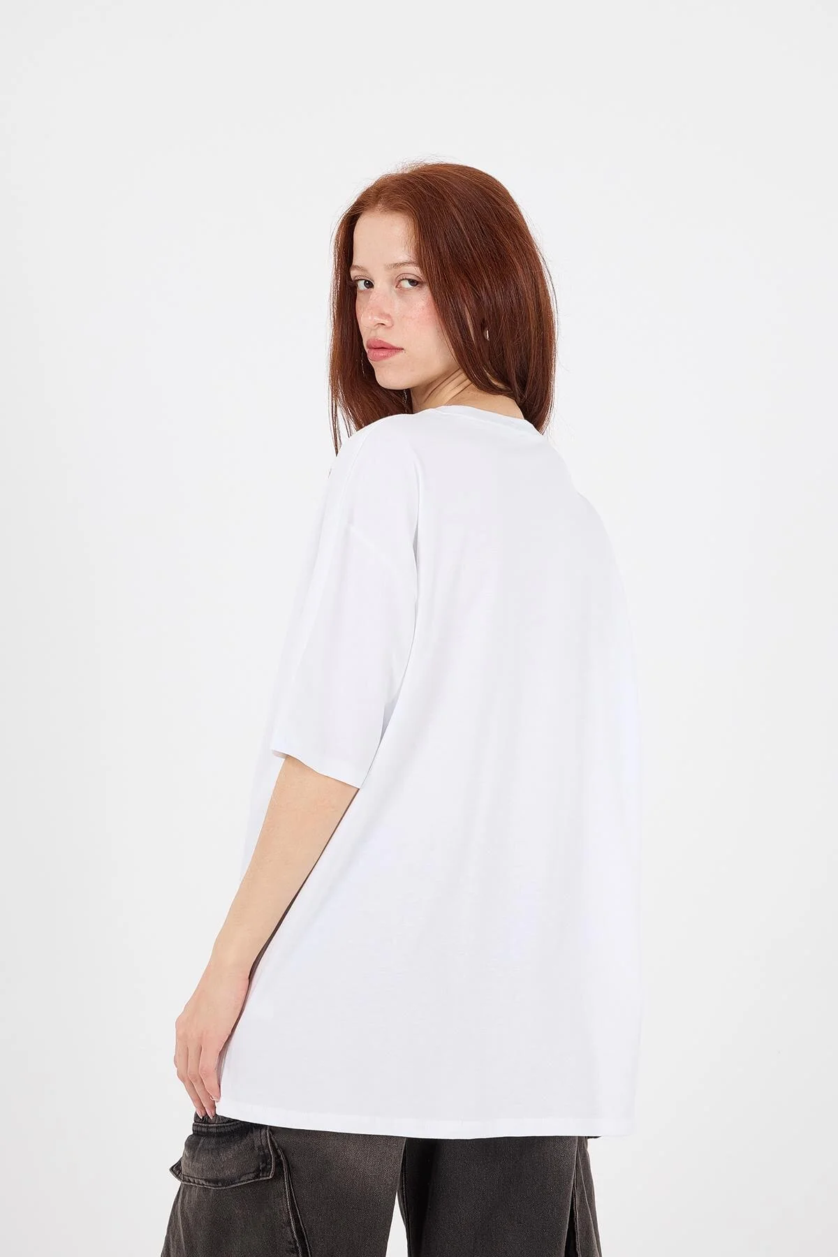 Basic T-shirt With Round Neck - Image 58