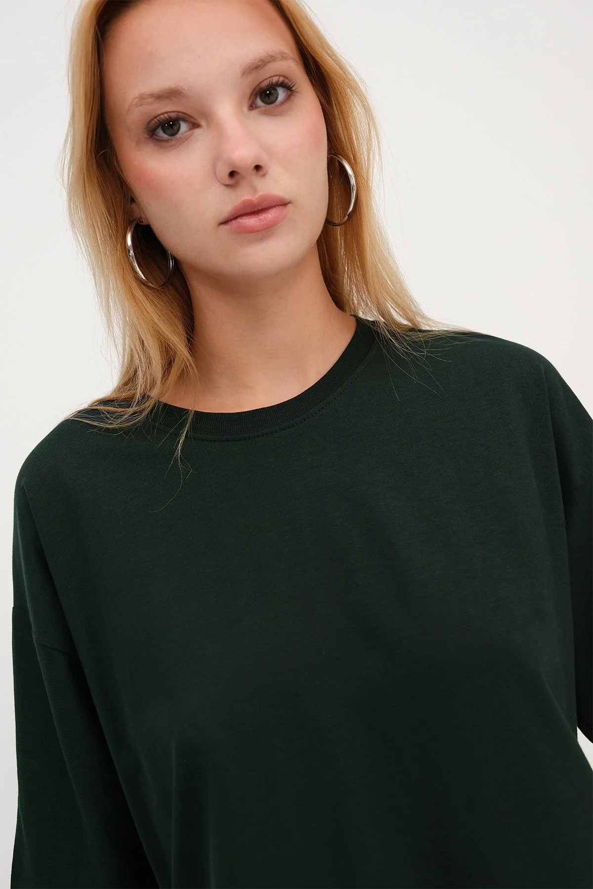 Basic T-shirt With Round Neck - Image 60