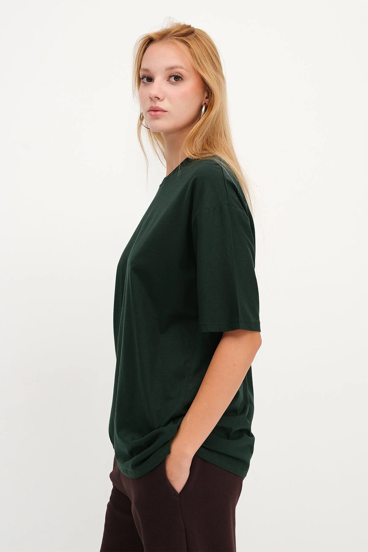 Basic T-shirt With Round Neck - Image 62