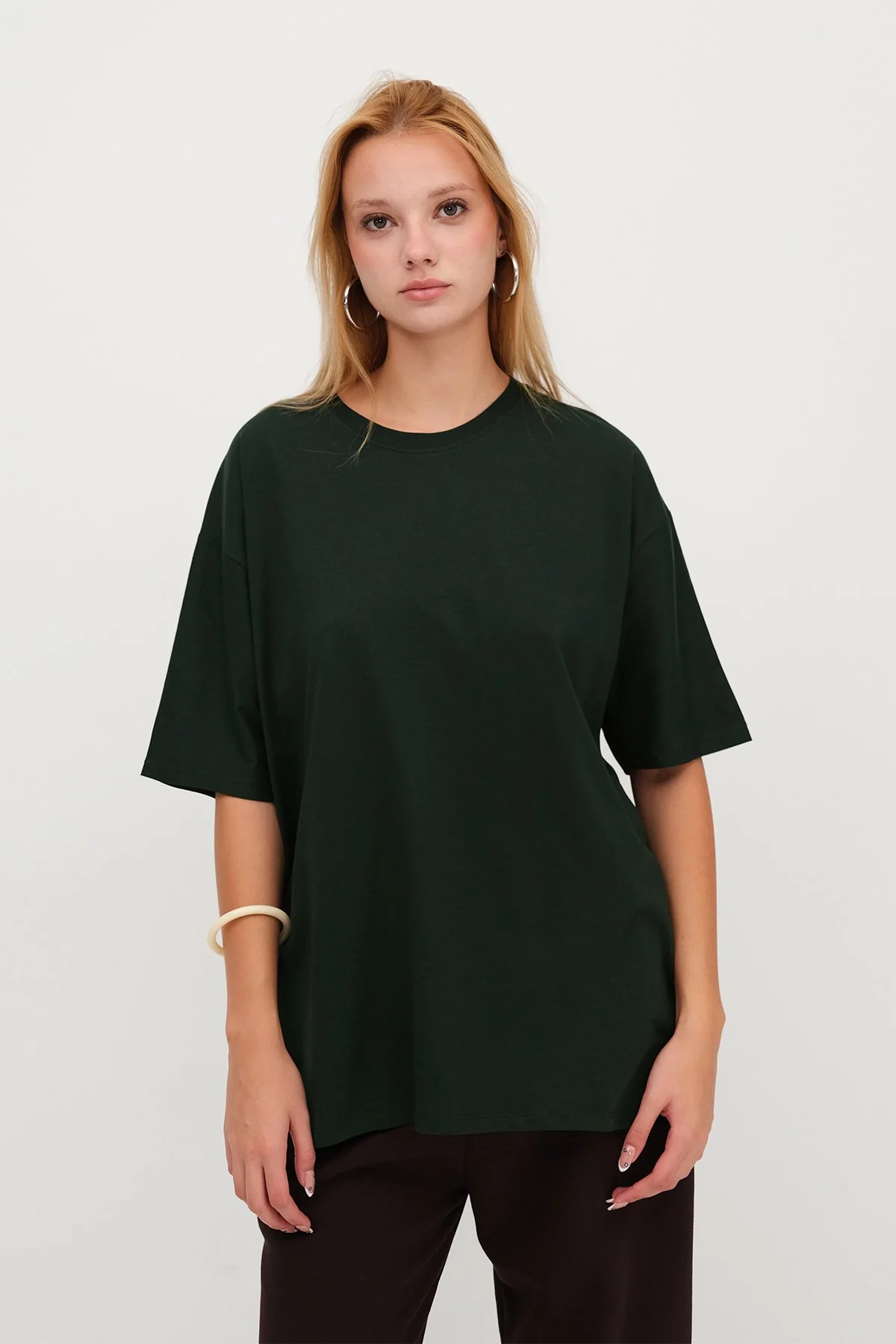 Basic T-shirt With Round Neck - Image 63