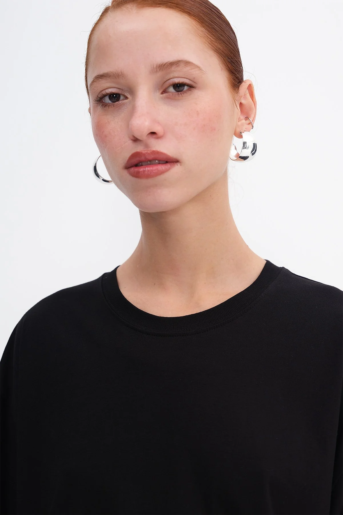 Basic T-shirt With Round Neck - Image 67