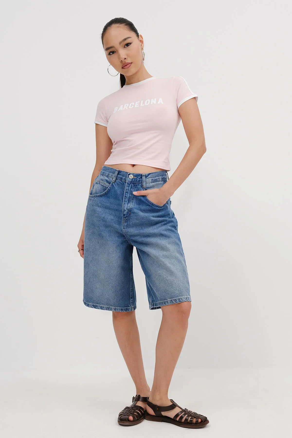 Bermuda Denim Shorts - Image 4