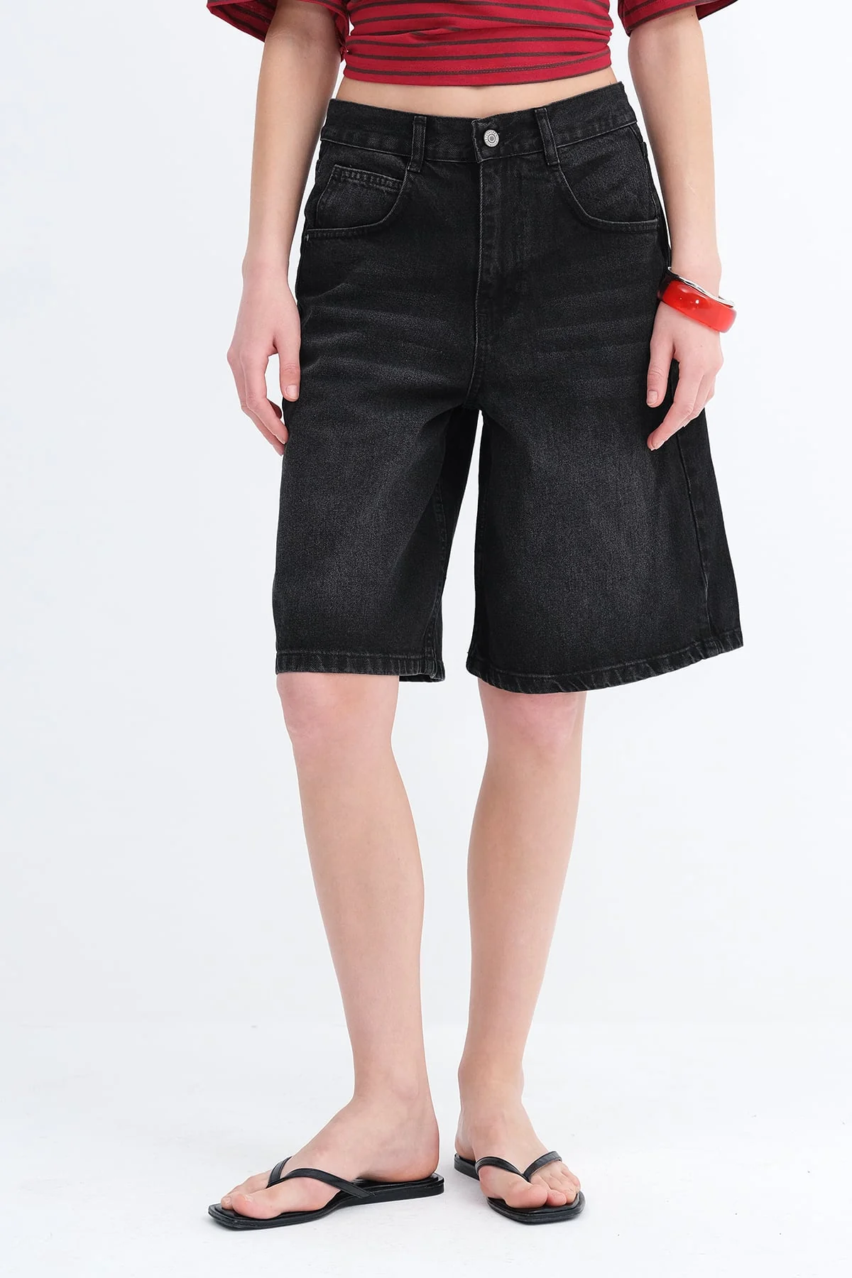 Bermuda Denim Shorts - Image 6