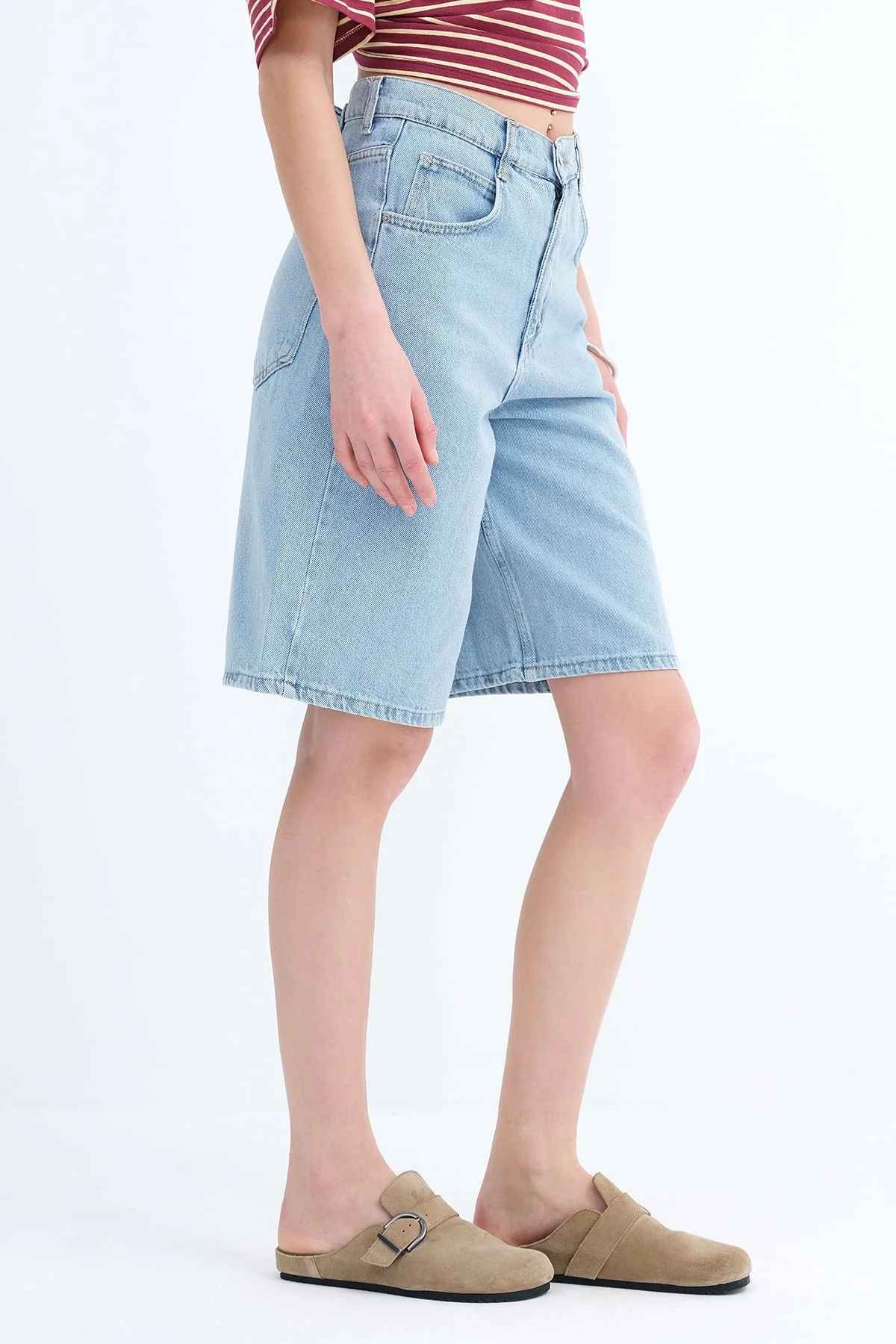 Bermuda Denim Shorts - Image 7