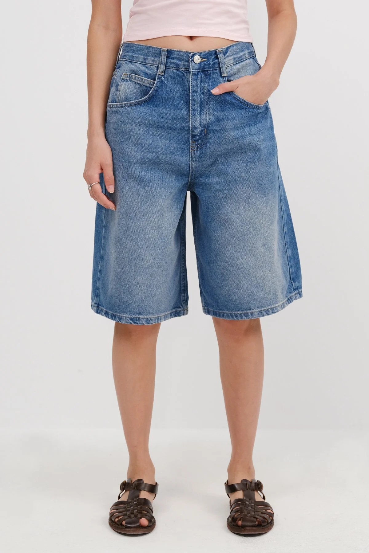 Bermuda Denim Shorts - Image 8