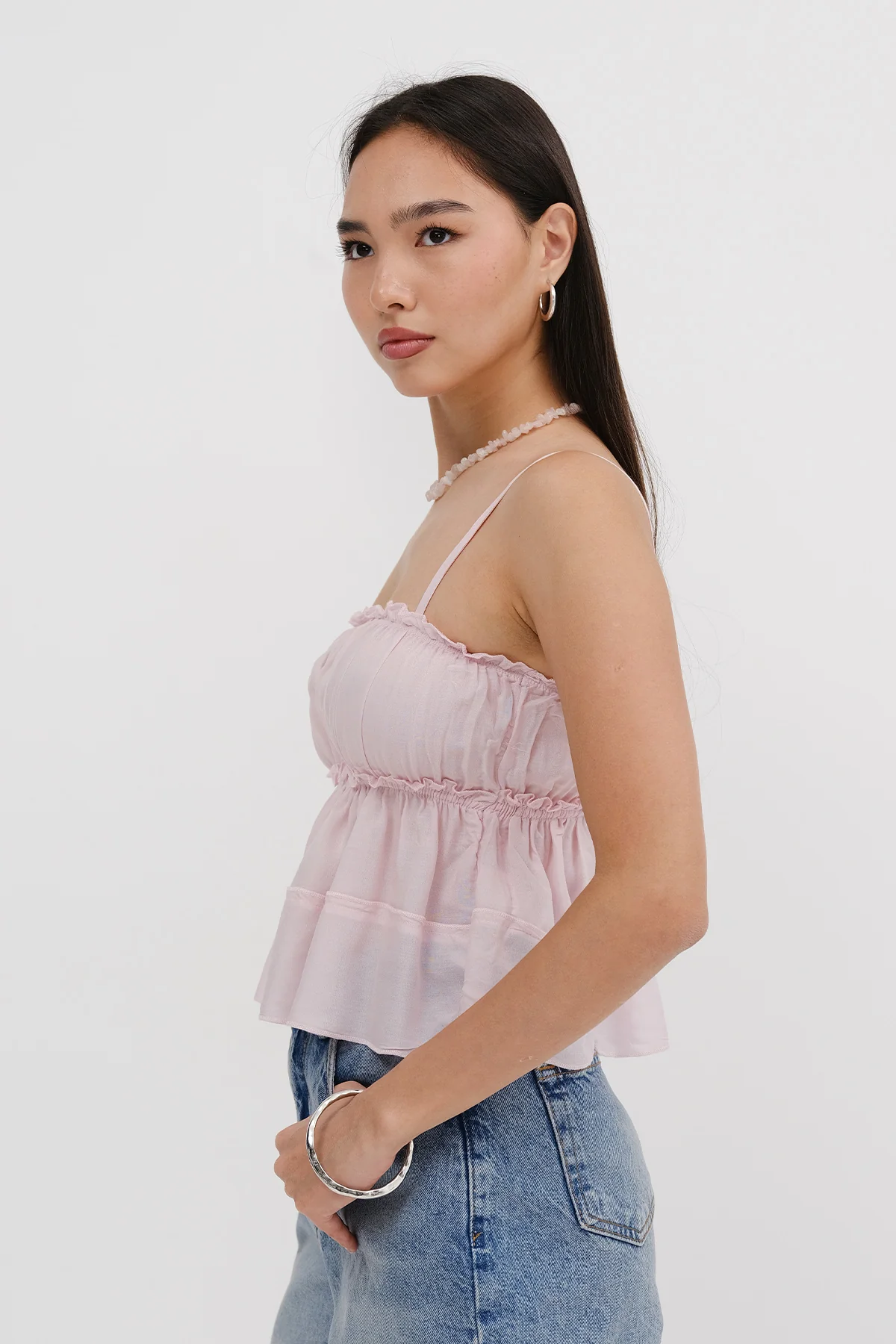 Blouse with Gathered Detail - Image 13