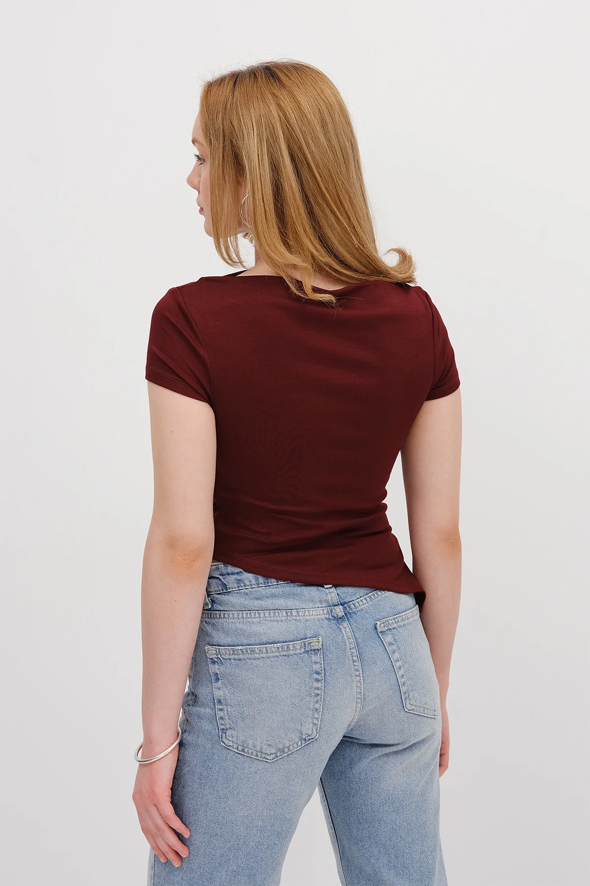 Boat Neck Blouse - Image 17
