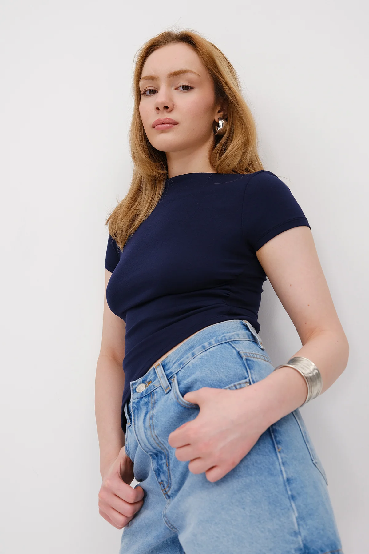 Boat Neck Blouse - Image 22