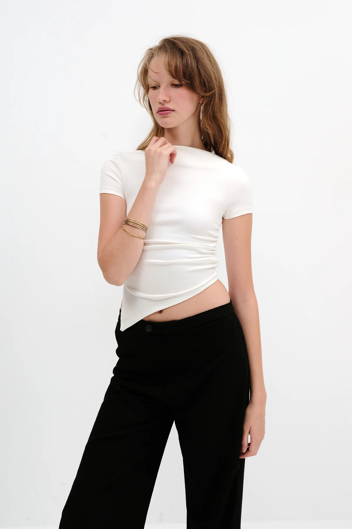 Boat Neck Blouse - Image 8