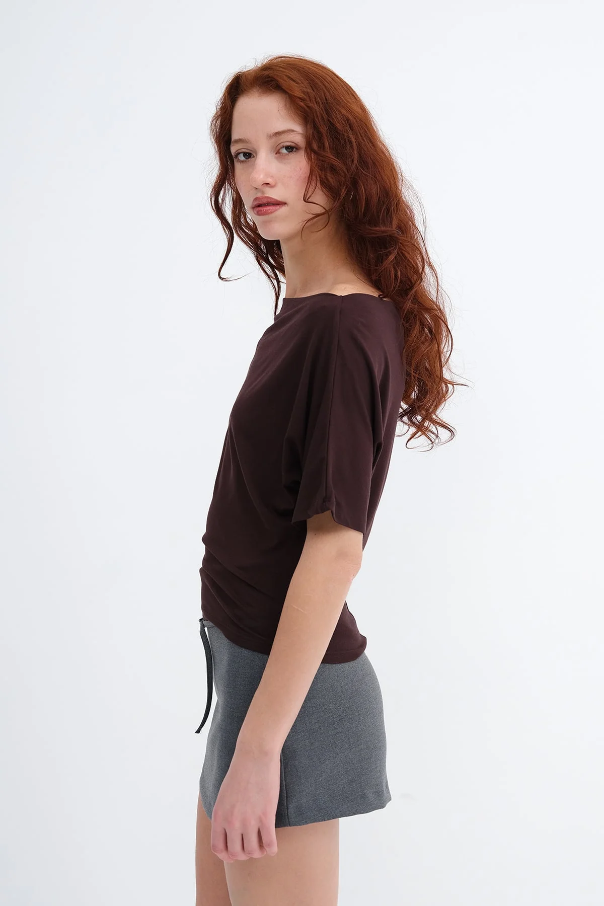 Boat Neck T-shirt - Image 3