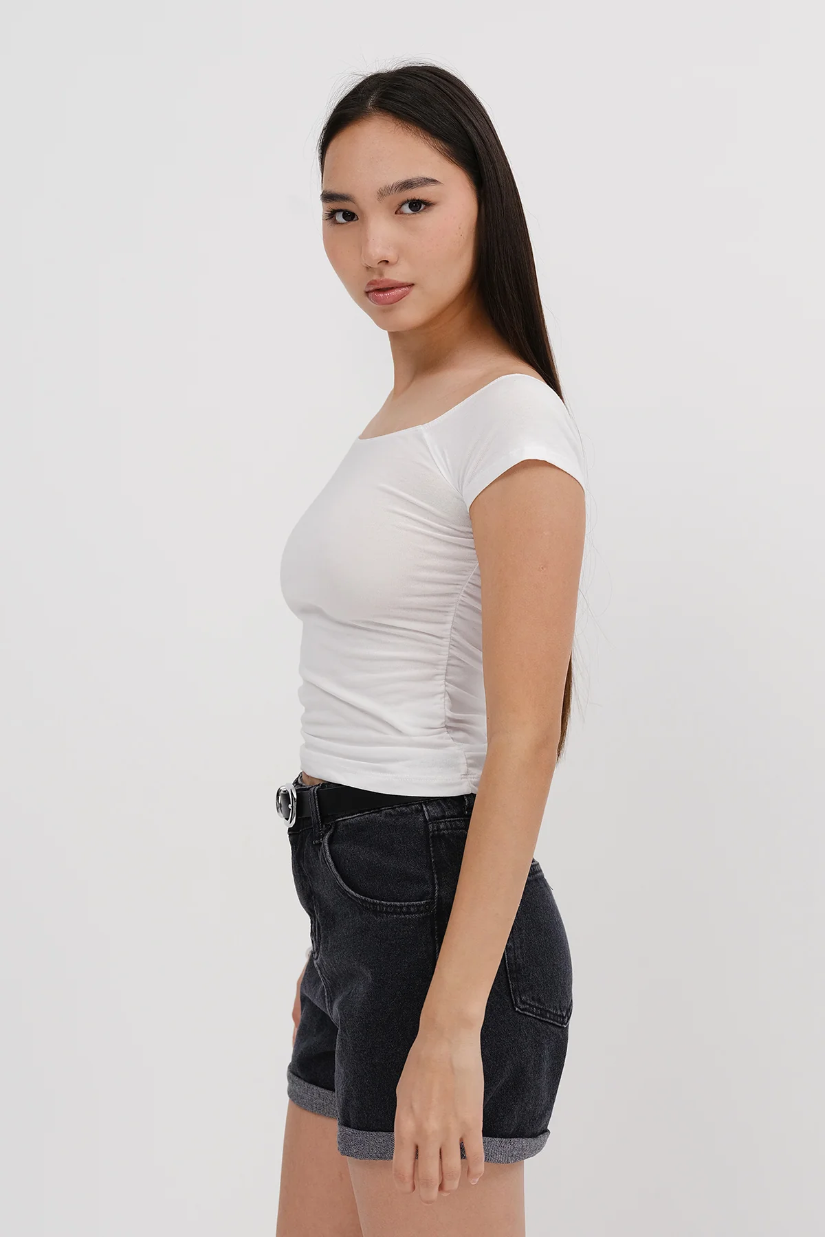 Boat Neck T-shirt - Image 5