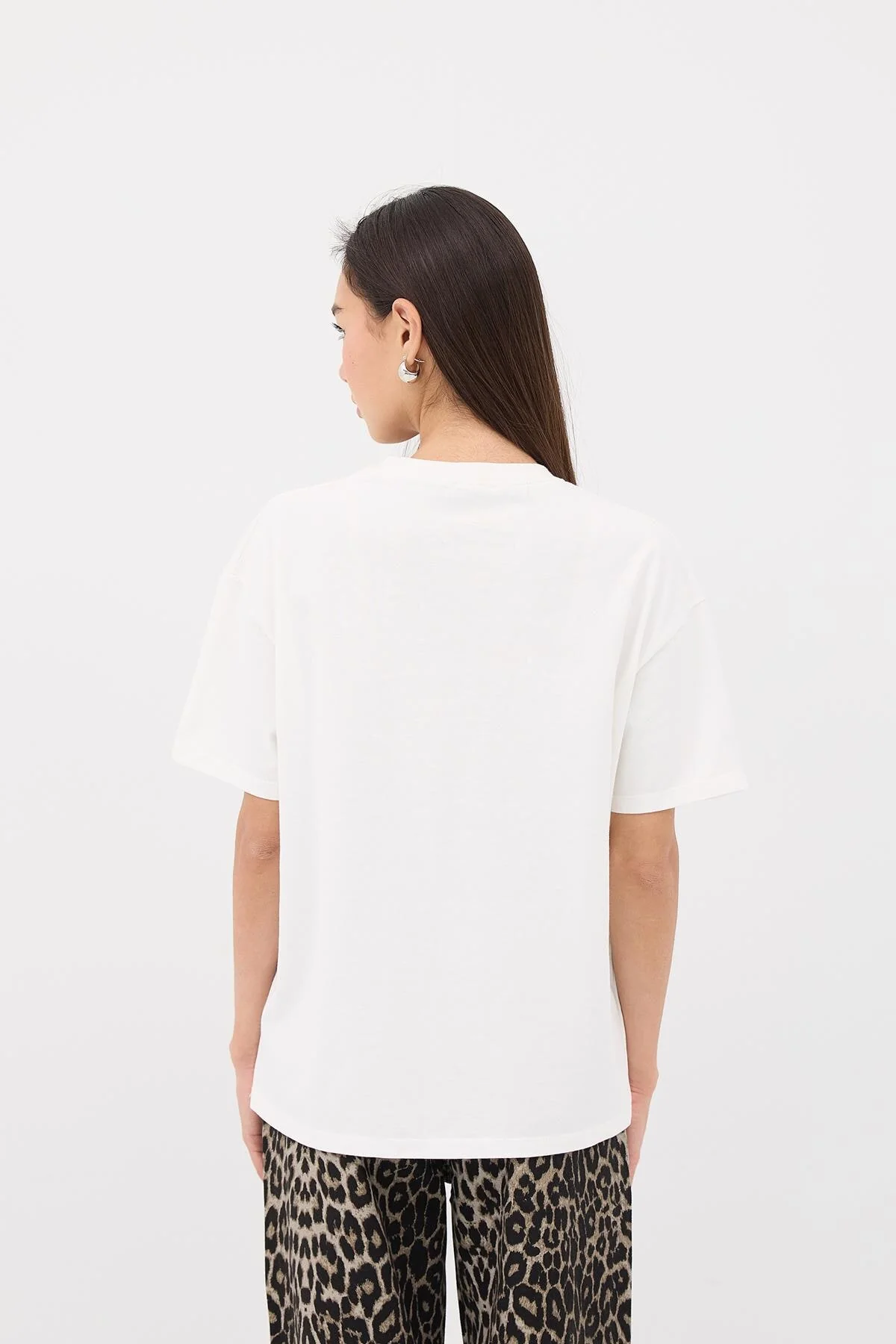 Cherry Printed Crew Neck T-Shirt - Image 5