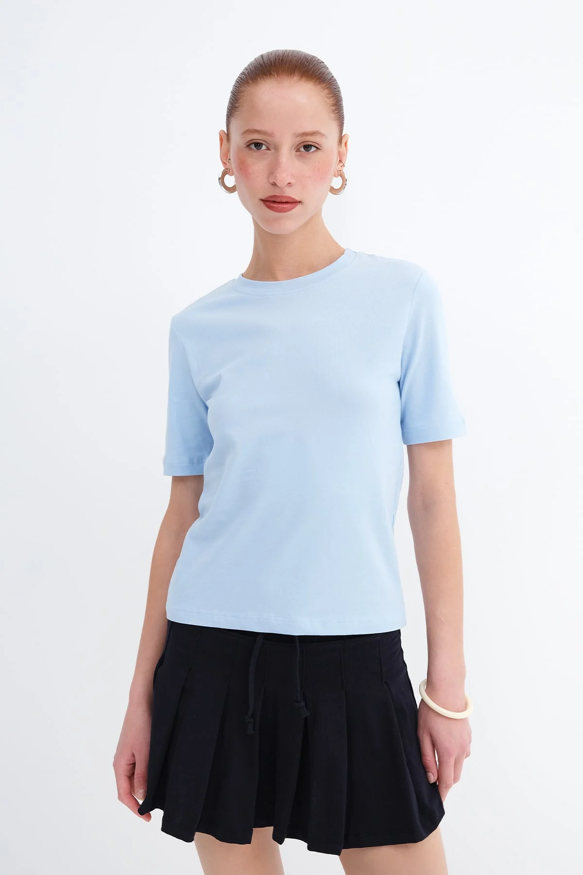 Crew Neck Basic T-shirt