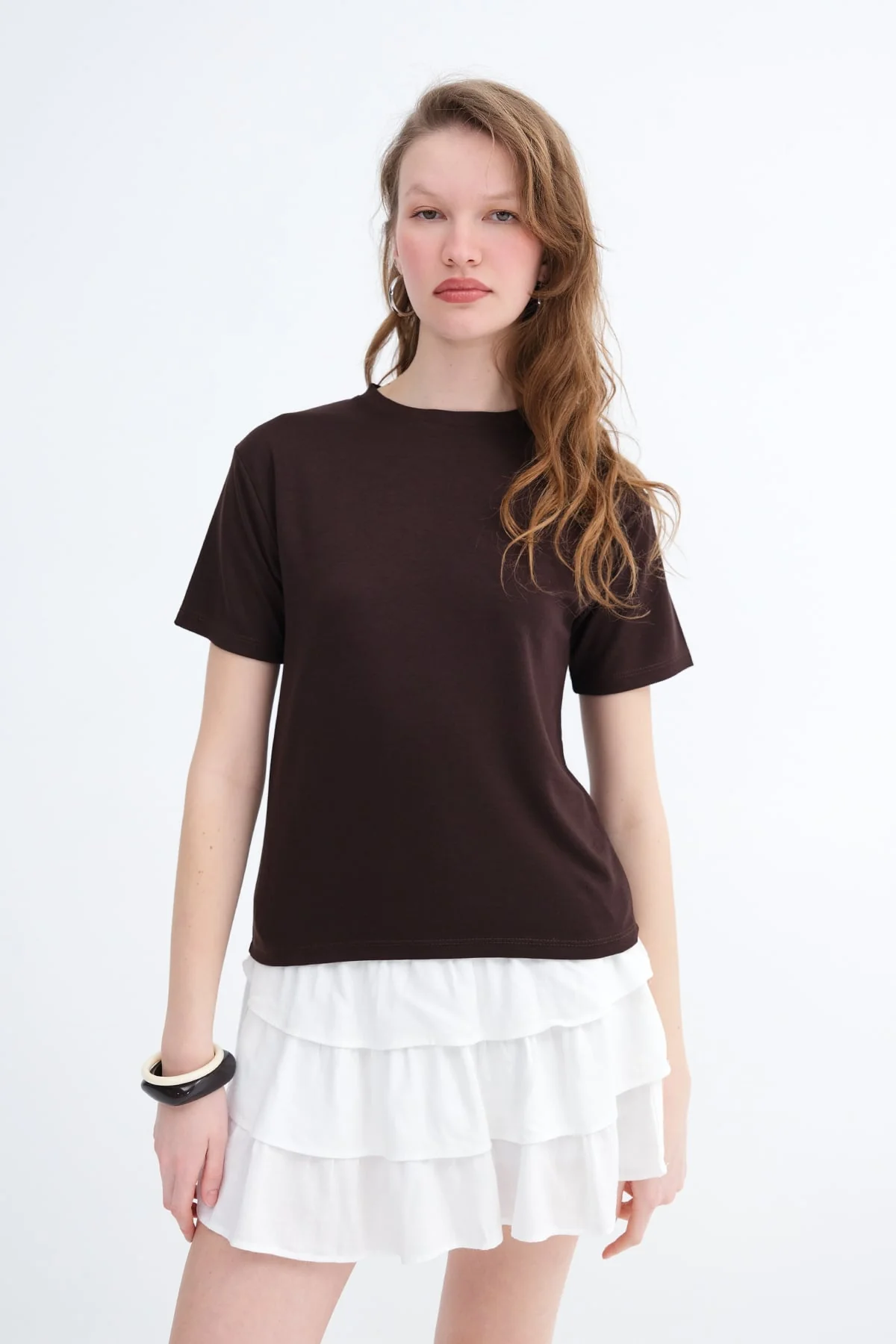 Crew Neck Basic T-Shirt - Image 3