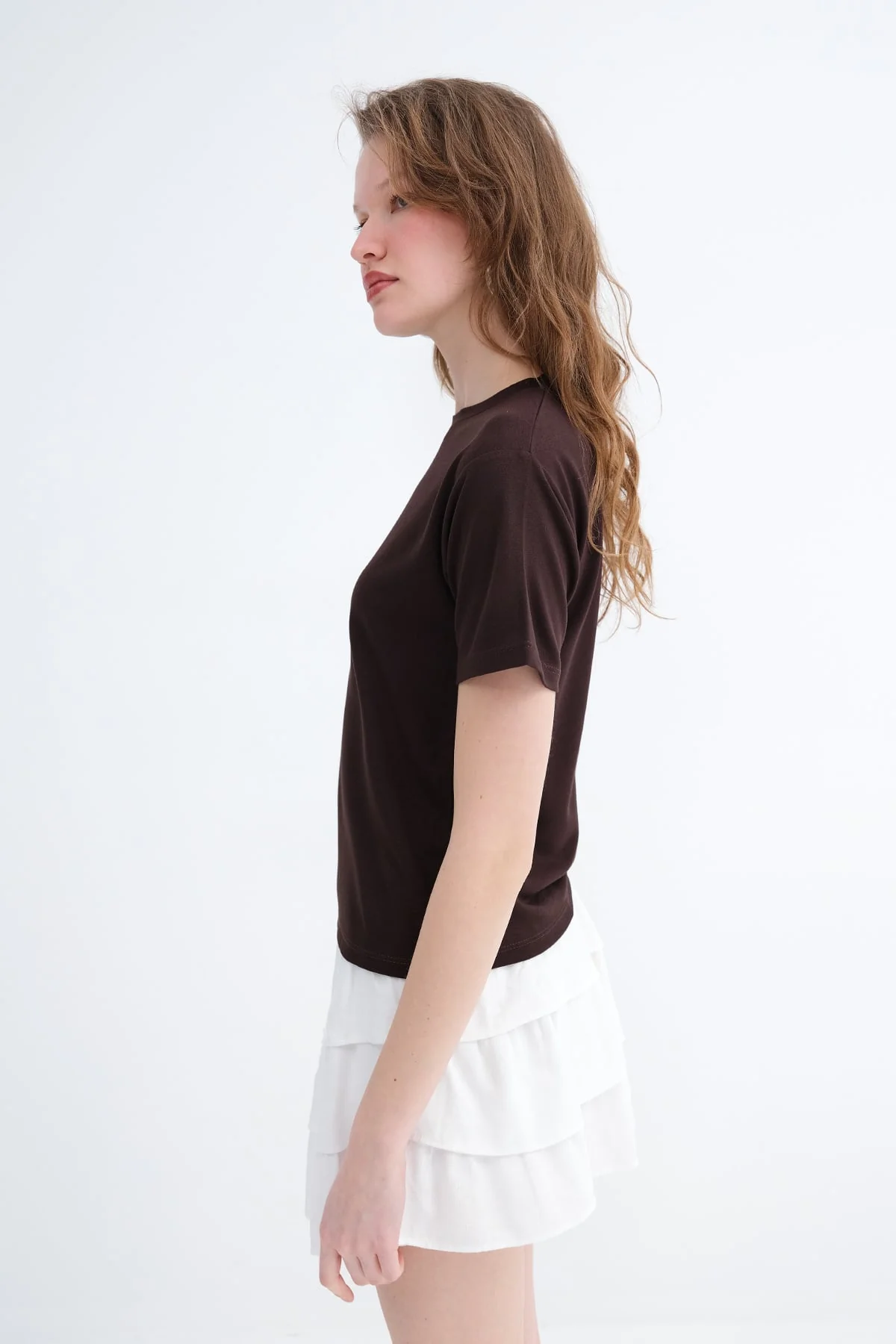 Crew Neck Basic T-Shirt - Image 7