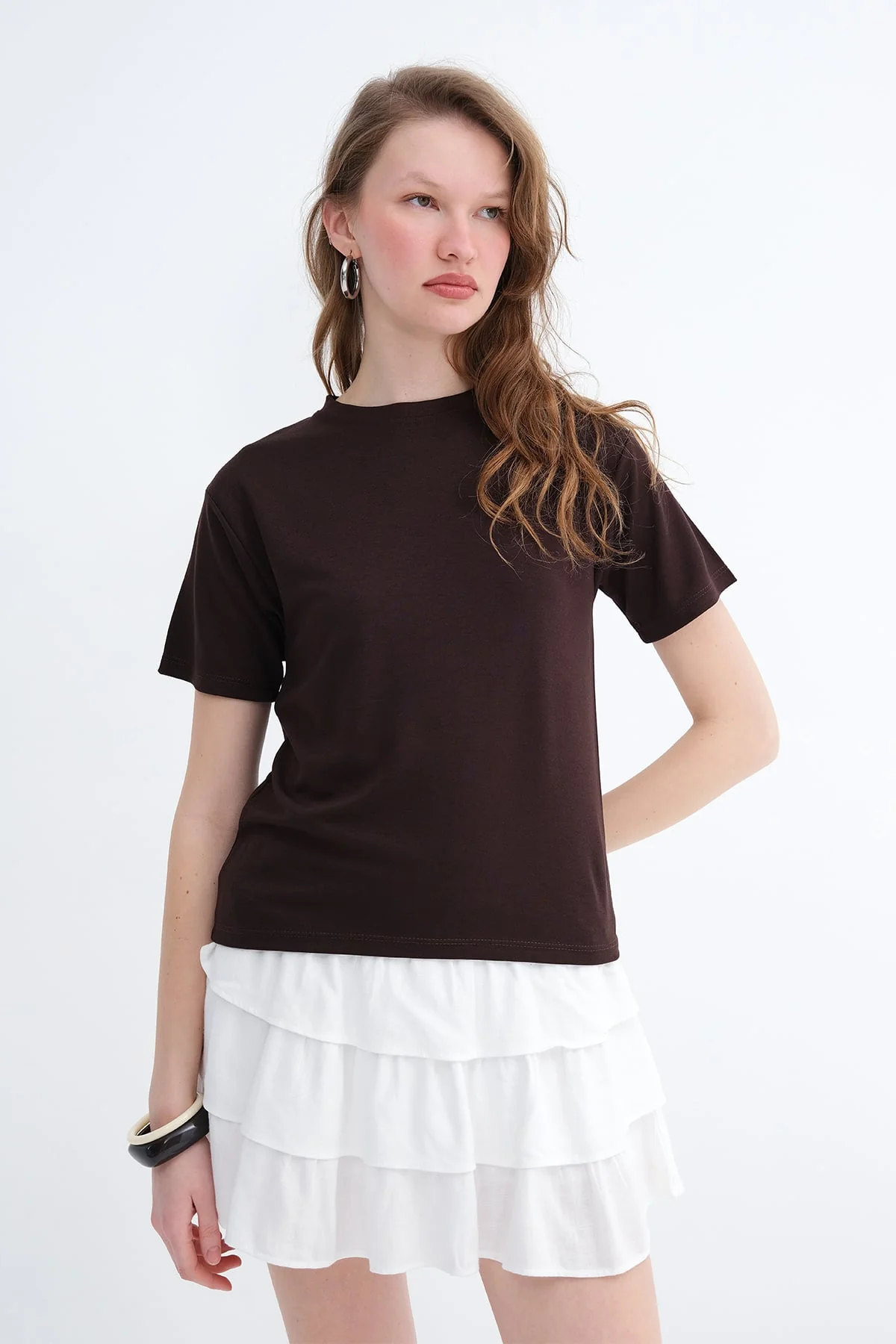 Crew Neck Basic T-Shirt - Image 9