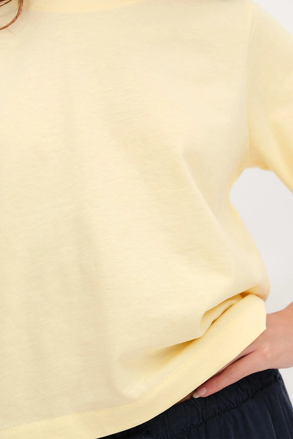 Crew Neck Basic T-shirt - Image 67