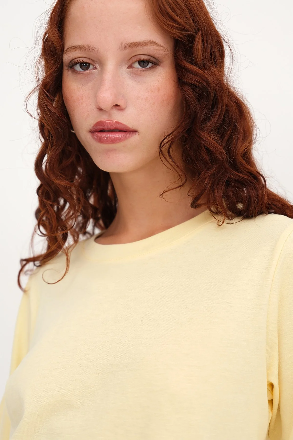Crew Neck Basic T-shirt - Image 68