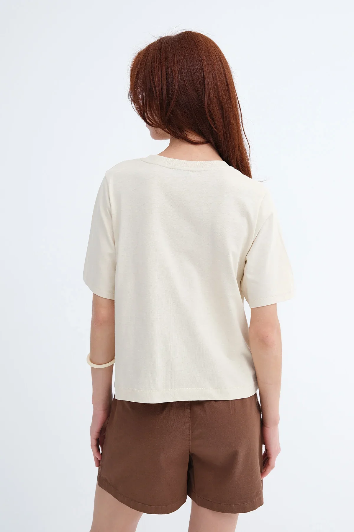 Crew Neck Basic T-shirt - Image 89