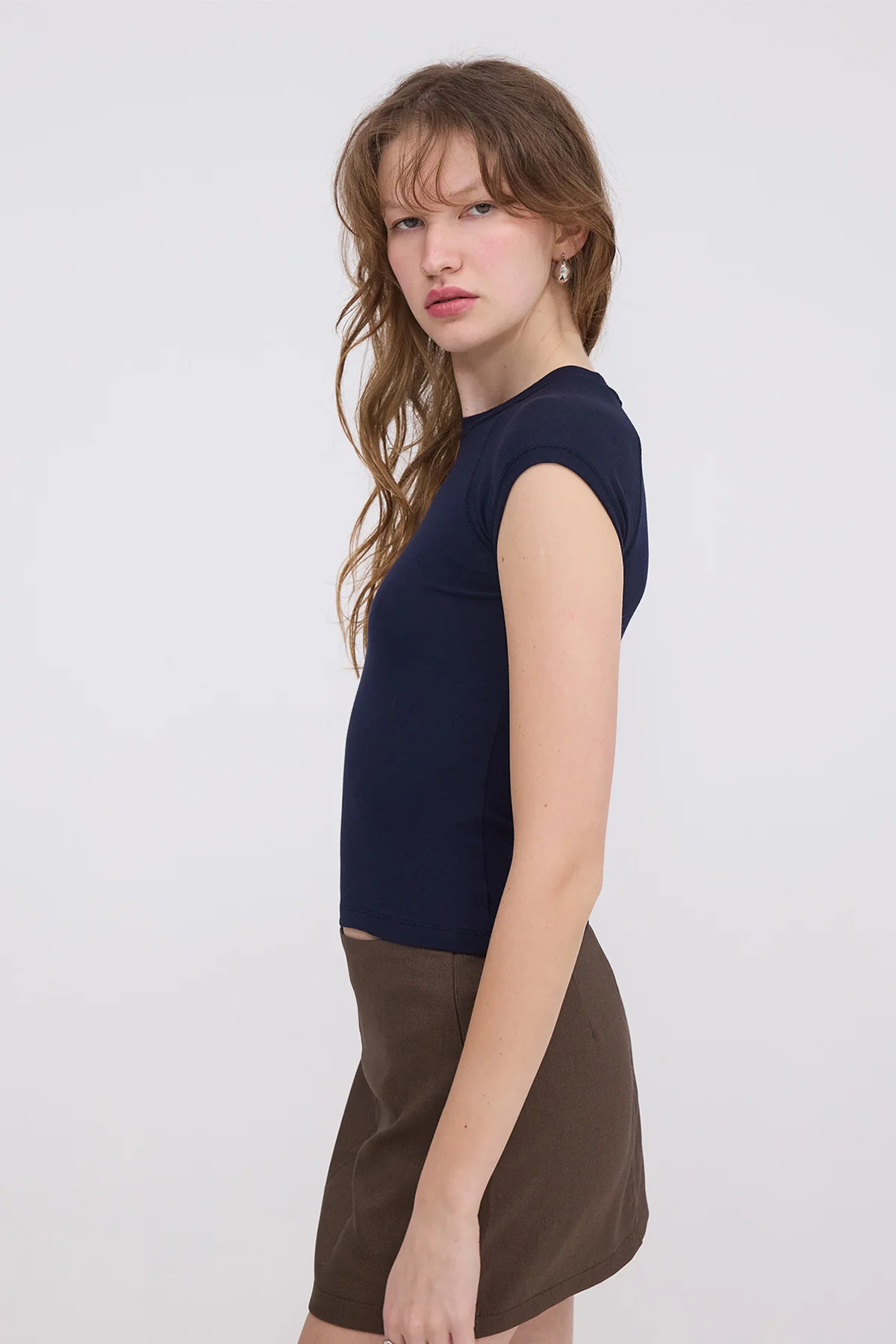 Crew Neck Modal T-Shirt - Image 16