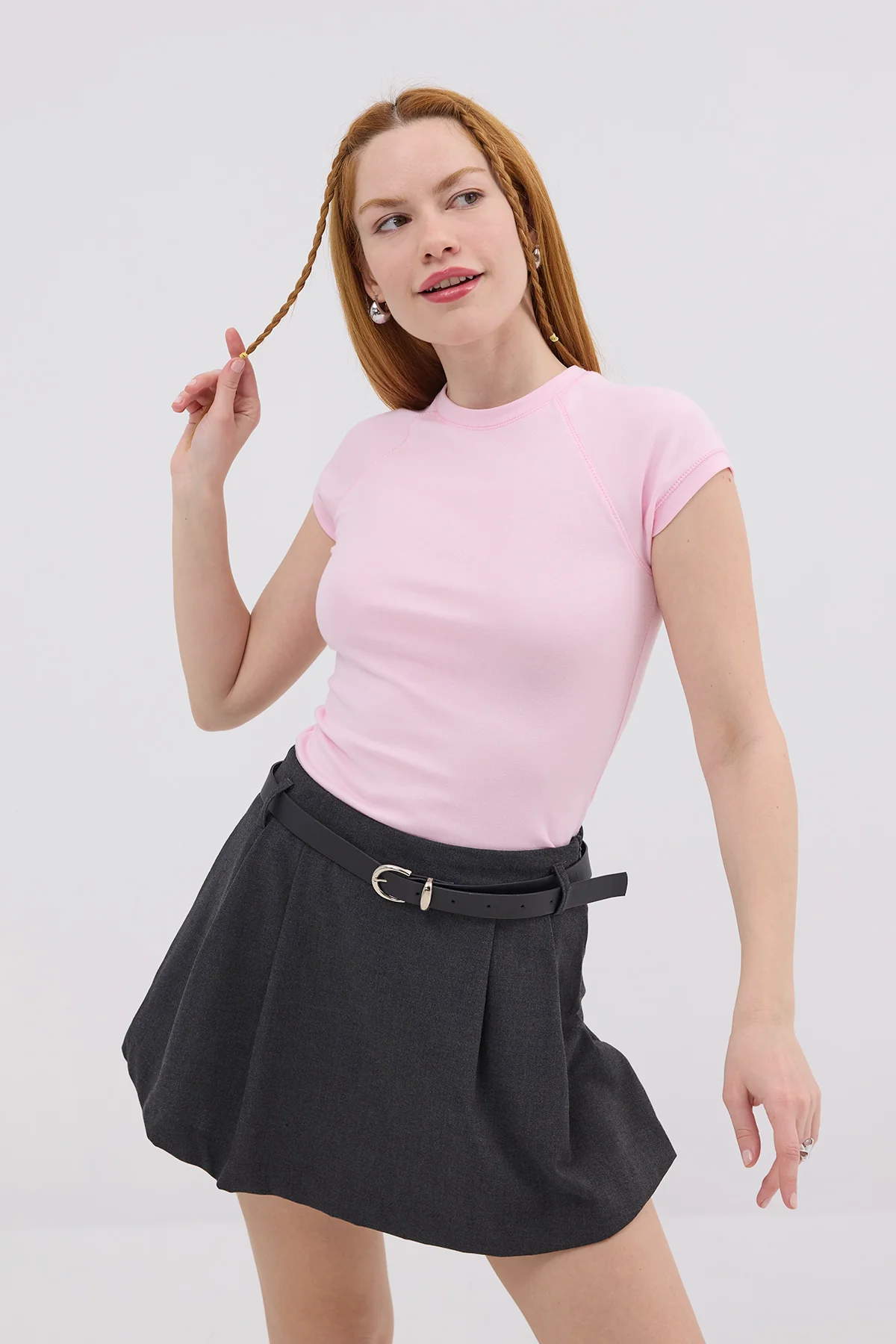 Crew Neck Modal T-Shirt - Image 20