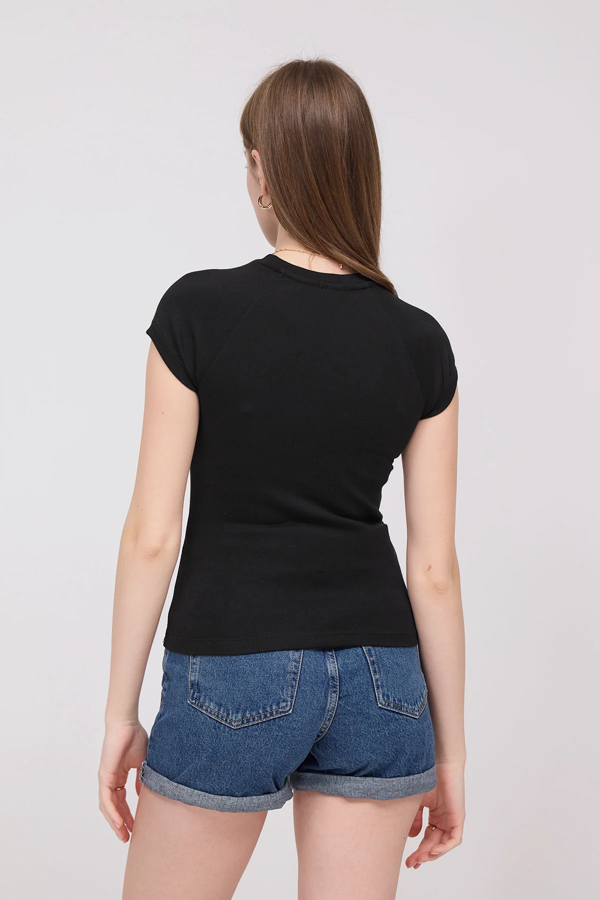 Crew Neck Modal T-Shirt - Image 35