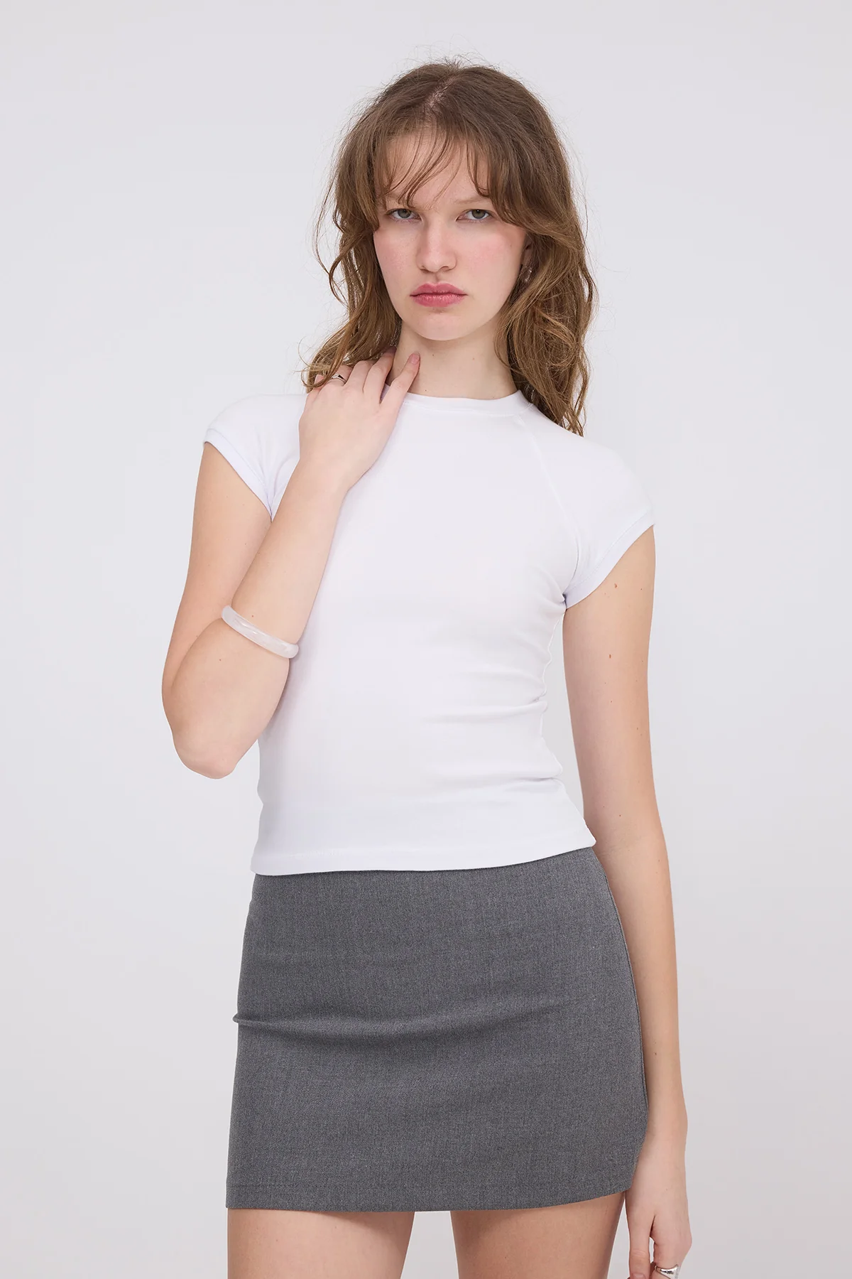 Crew Neck Modal T-Shirt - Image 37