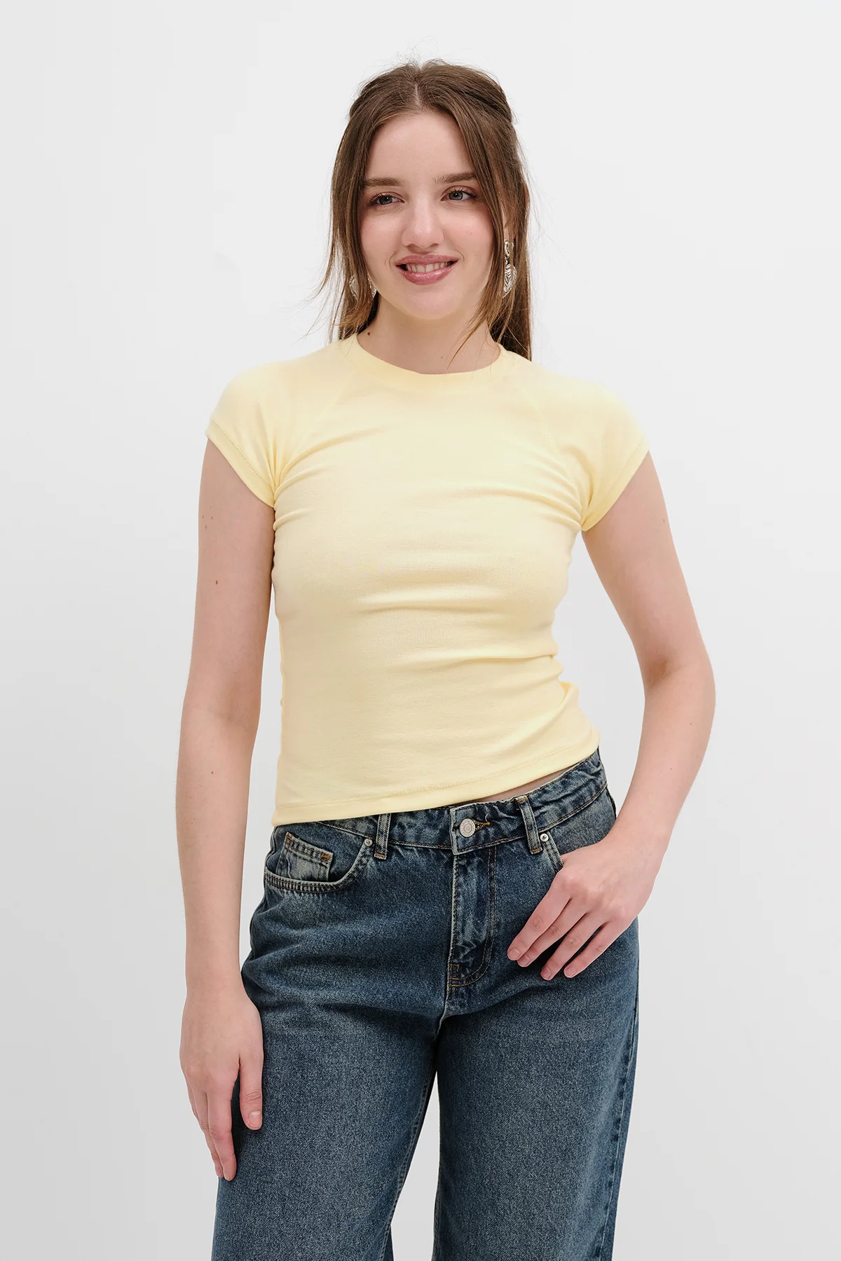 Crew Neck Modal T-Shirt - Image 5