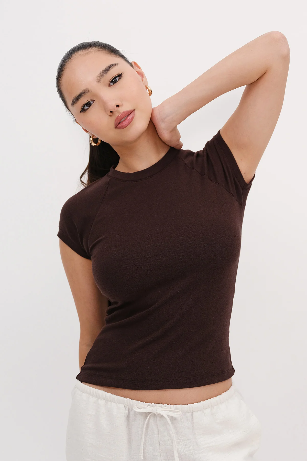 Crew Neck Modal T-Shirt - Image 7