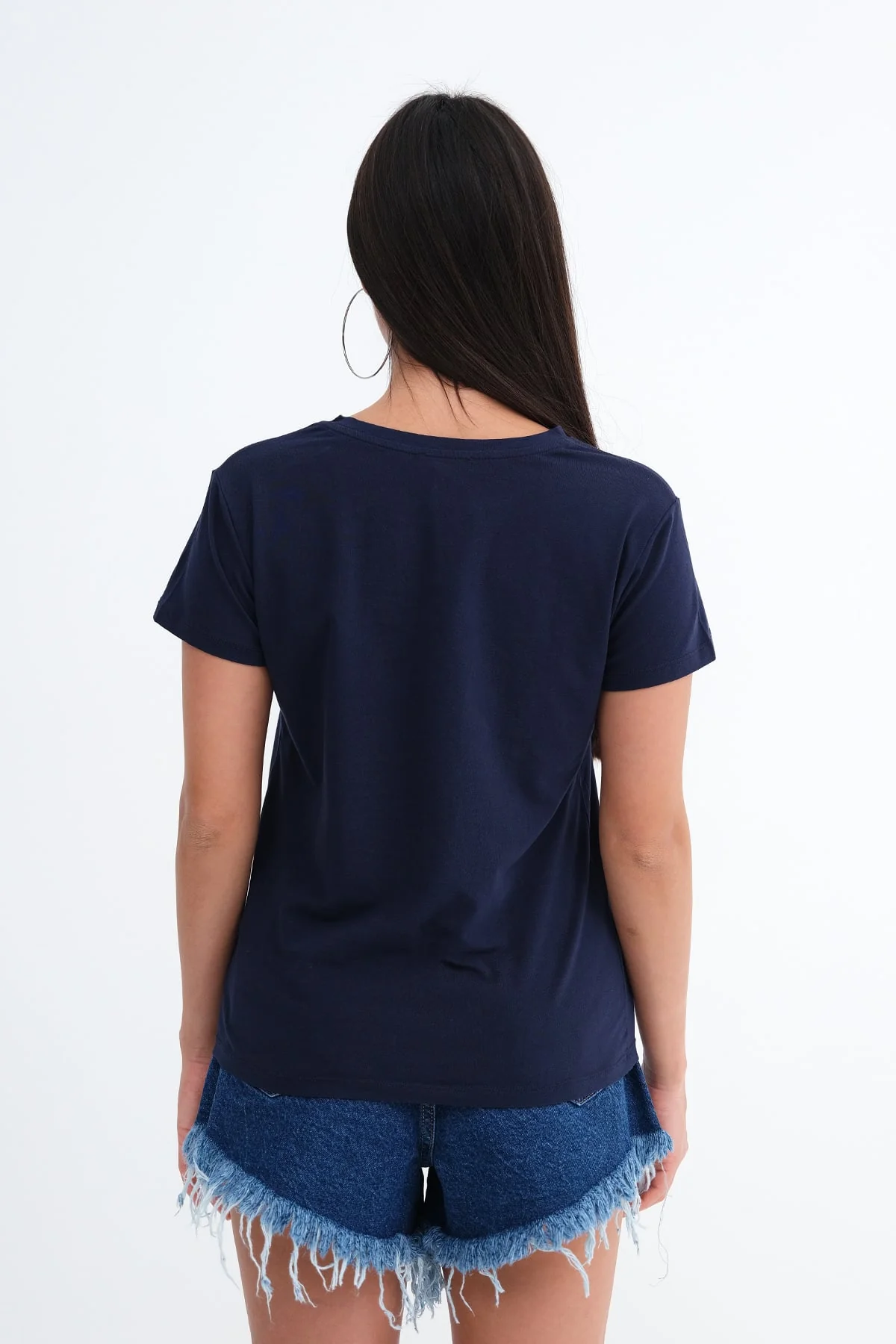 Crew Neck Short Sleeve T-shirt - Image 4