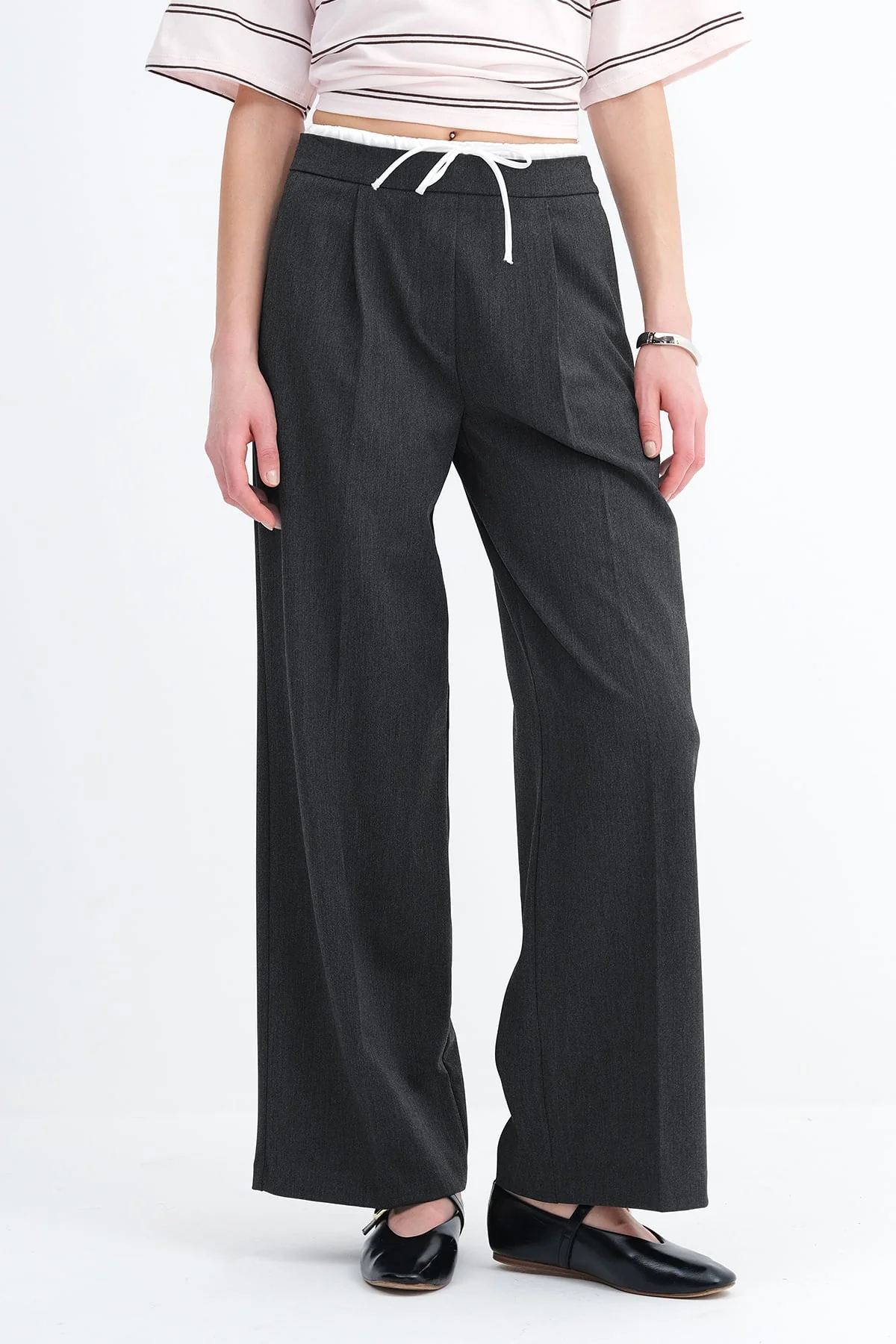 Double Waistband Trousers - Image 3