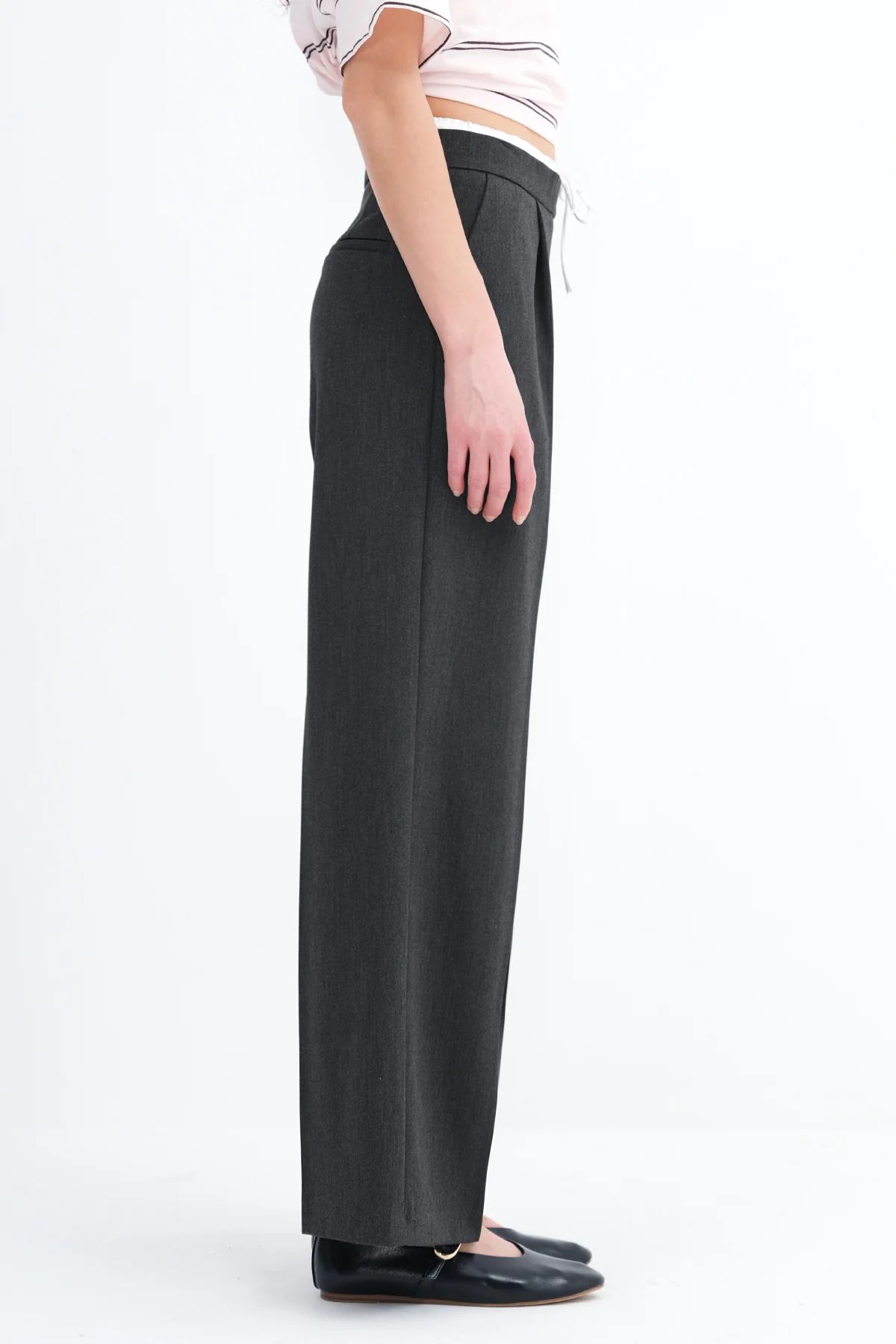 Double Waistband Trousers - Image 7
