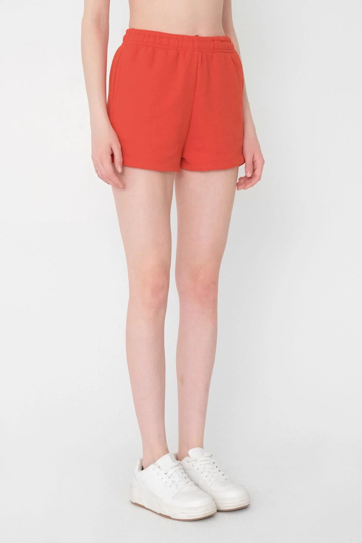 Elastic Waist Shorts With Pocket - Image 51