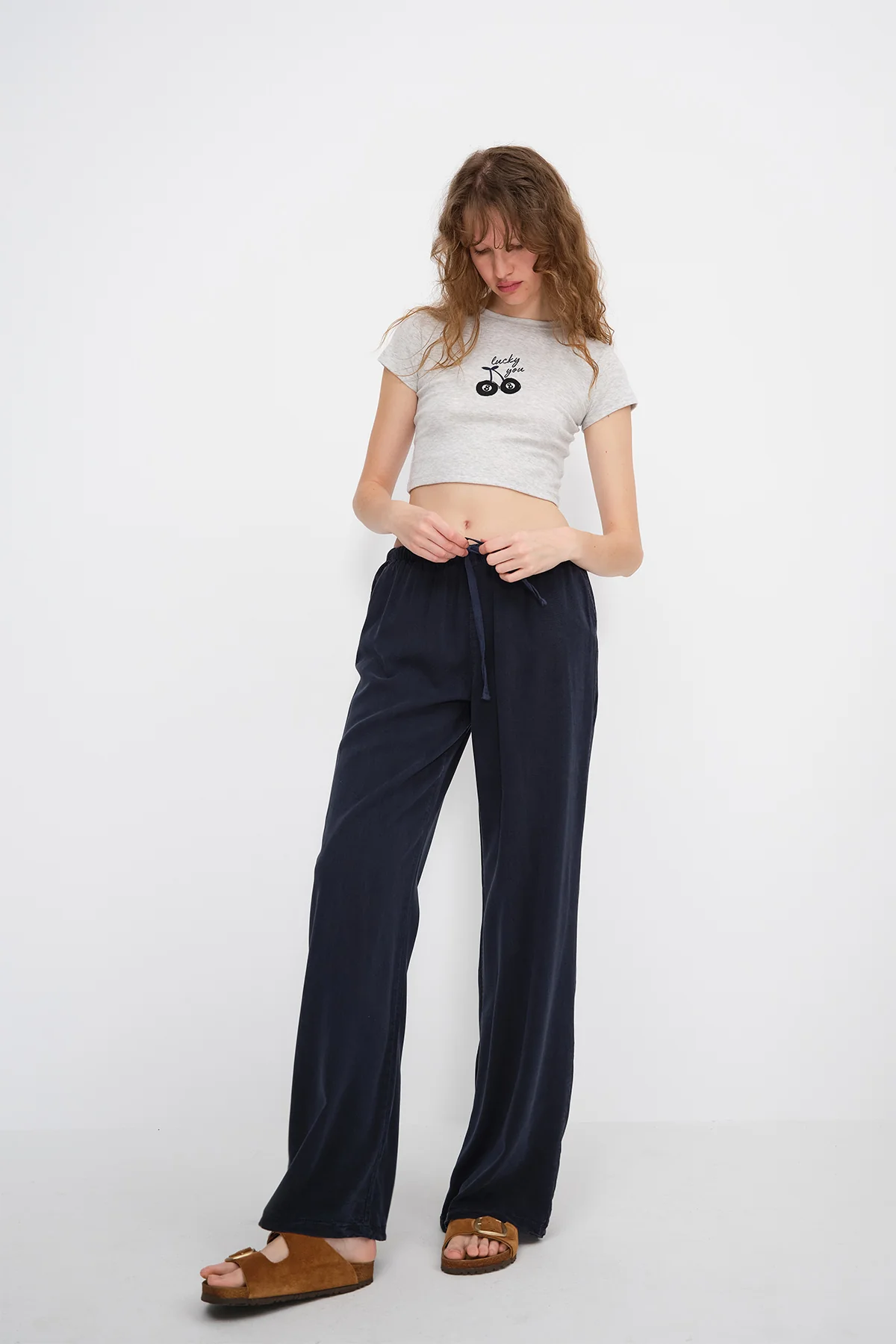 Elastic Waist Trousers - Image 50